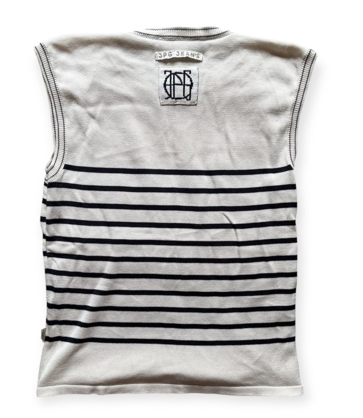 Jean Paul Gaultier Striped Jean Paul Goultier Blouse Size S / US 4 / IT 40 - 2 Thumbnail