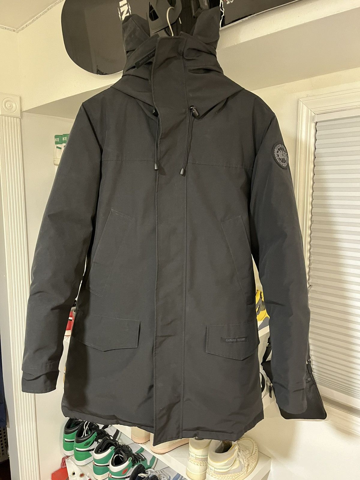 Canada Goose Langford Parka Black Label Large