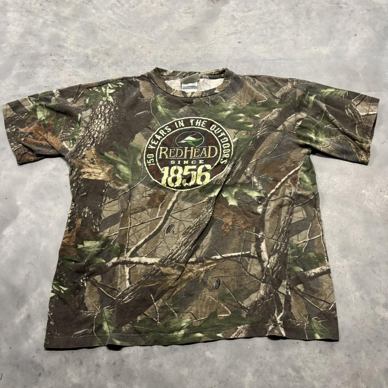 Realtree × Vintage Crazy Vintage Y2K/2000s Realtree Camo Streetwear Essential Tee! Size US M / EU 48-50 / 2 - 1 Thumbnail