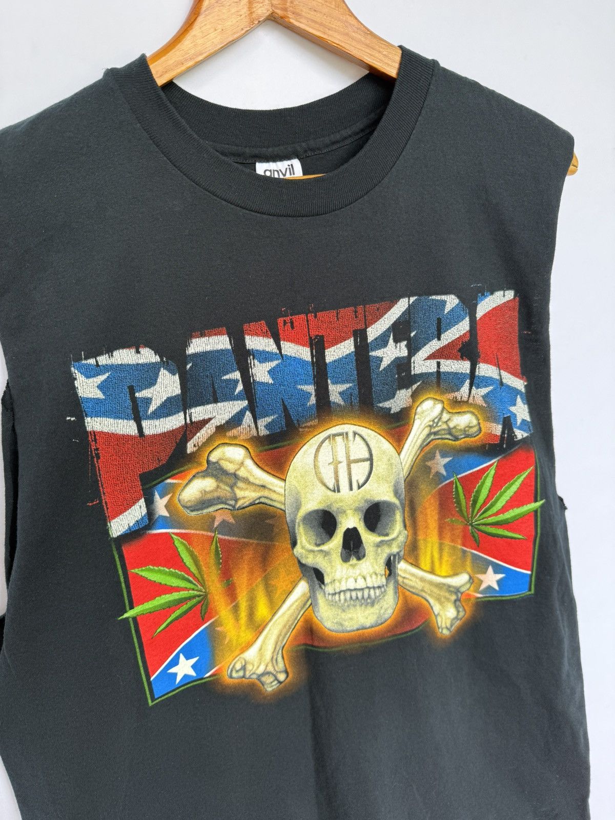 Anvil × Band Tees 90s Pantera Cowboys From Hell tour band tee Size US XL / EU 56 / 4 - 4 Thumbnail