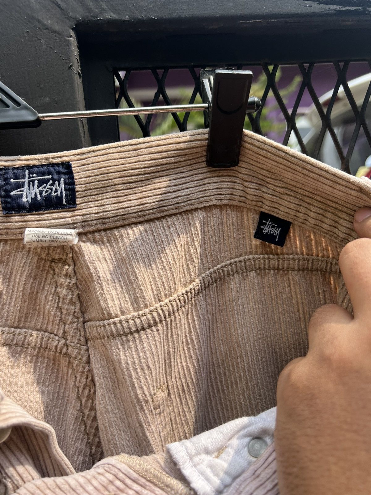 Stussy 90s Stussy Shorts Corduroy Size US 31 - 4 Thumbnail
