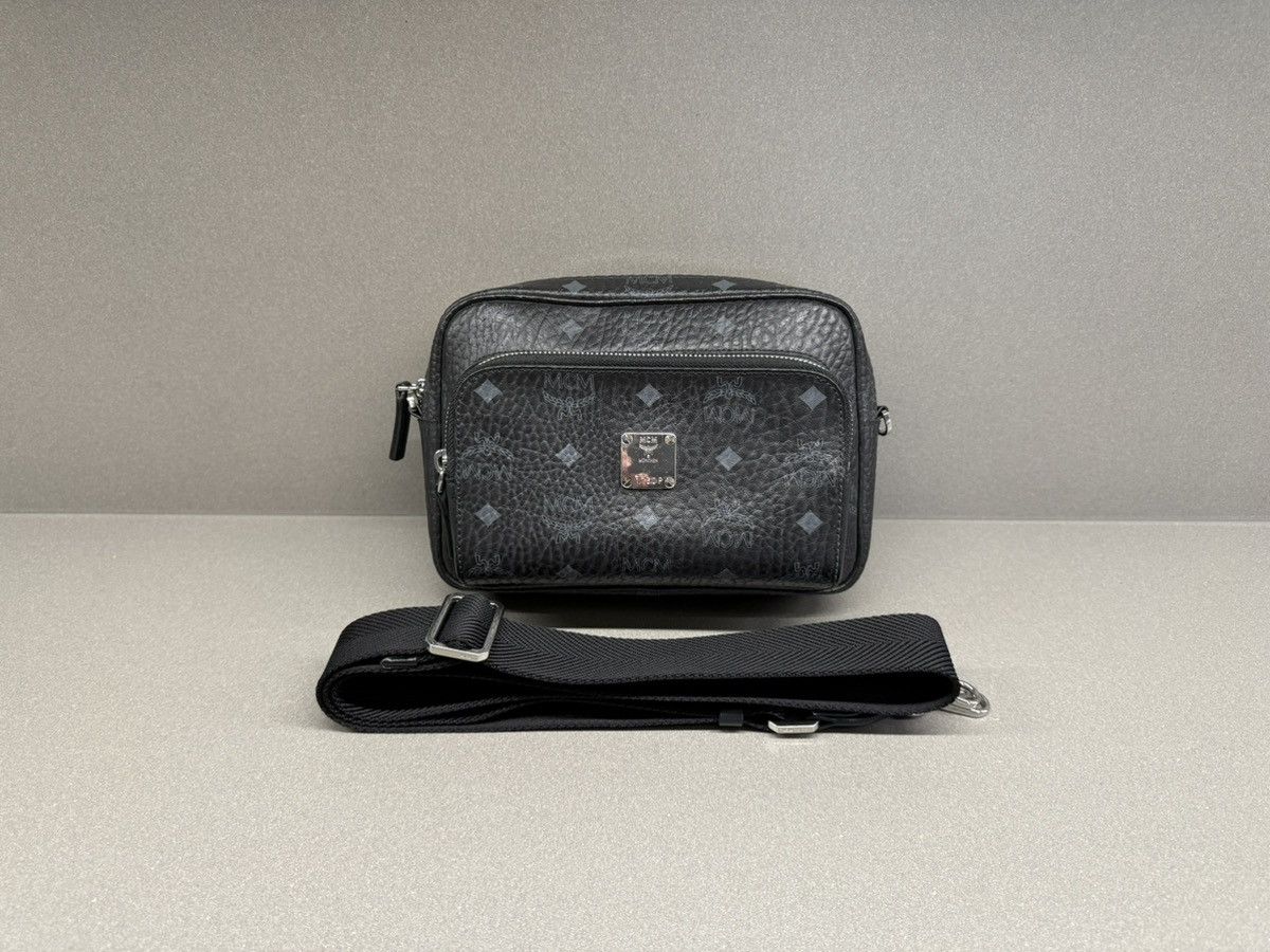 MCM MCM Visetos klassik Crossbody Black Size ONE SIZE - 3 Thumbnail