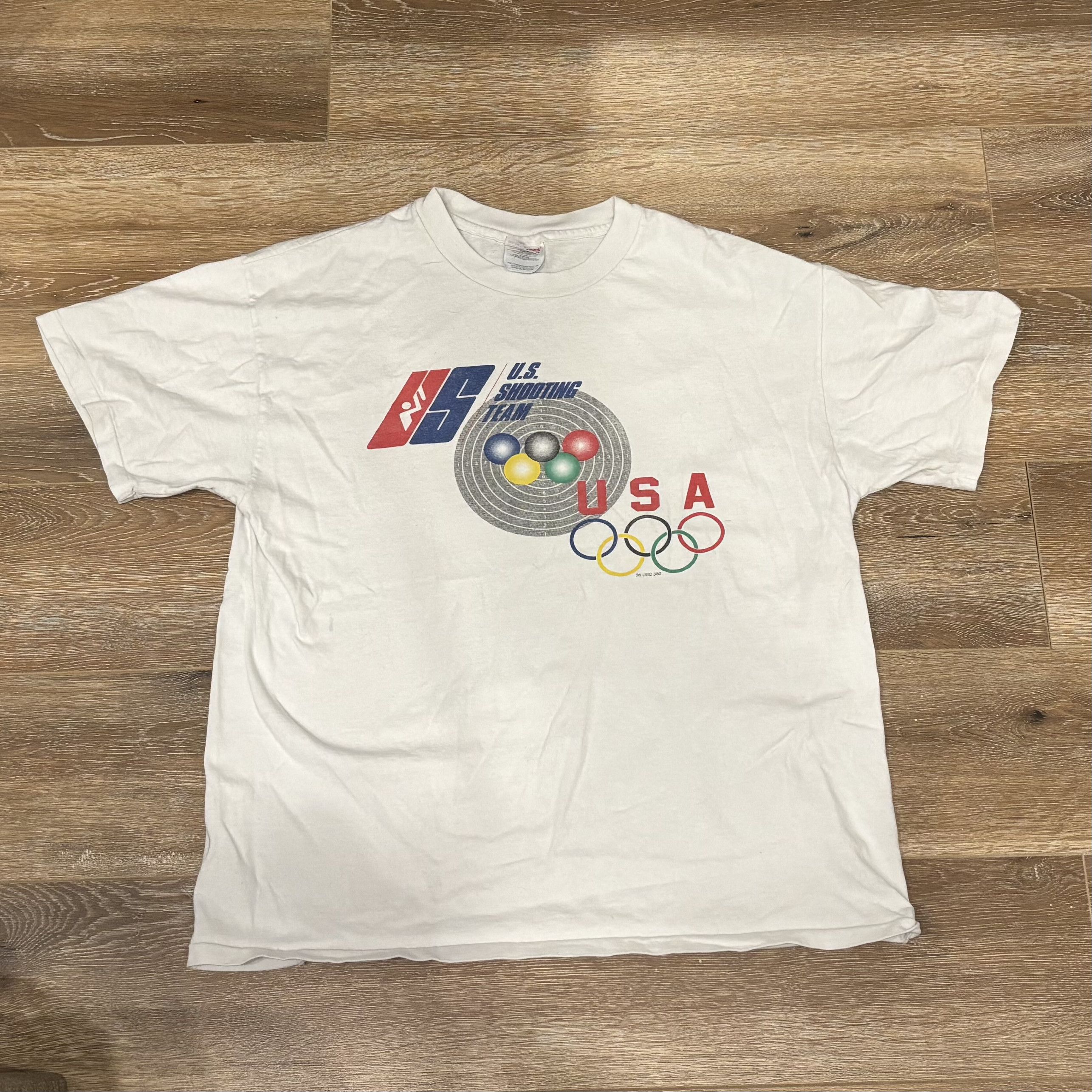 USA Olympics USA OLYMPIC SHOOTING TEAM TEE Size US L / EU 52-54 / 3 - 1 Thumbnail