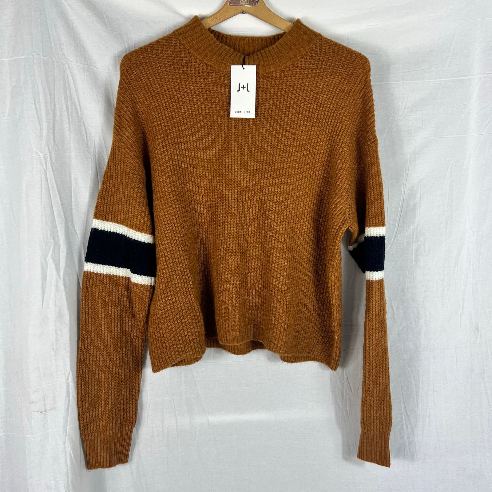 Anthropologie NWT J+J John + Jenn Mock Turtleneck Sweater Small Acrylic Size S / US 4 / IT 40 - 1 Thumbnail