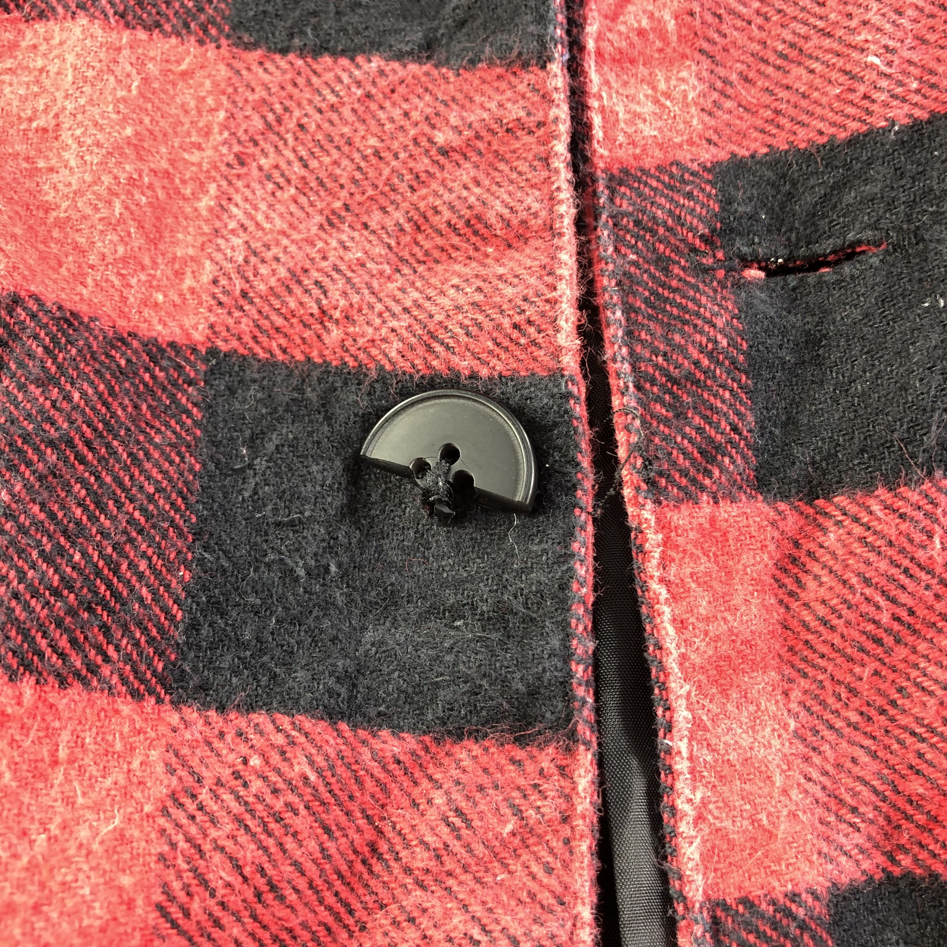 In The Attic In The Attic Button Up Plaid Jacket -JC314 Size US L / EU 52-54 / 3 - 8 Thumbnail