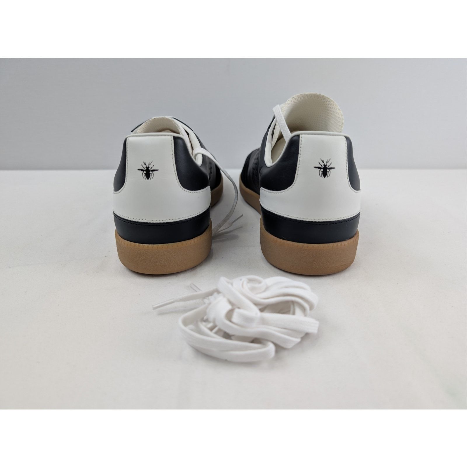 Dior o1rshd1 B01 Brown Sole Sneakers in Black/White Size US 13 / EU 46 - 12 Thumbnail