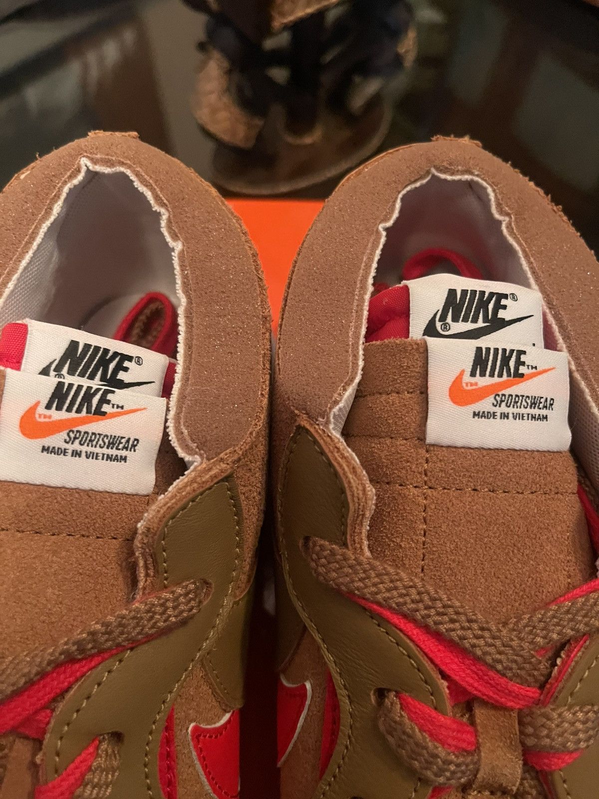 Nike × Sacai Nike x Sacai Blazer Low “British Tan” Size US 12 / EU 45 - 10 Thumbnail