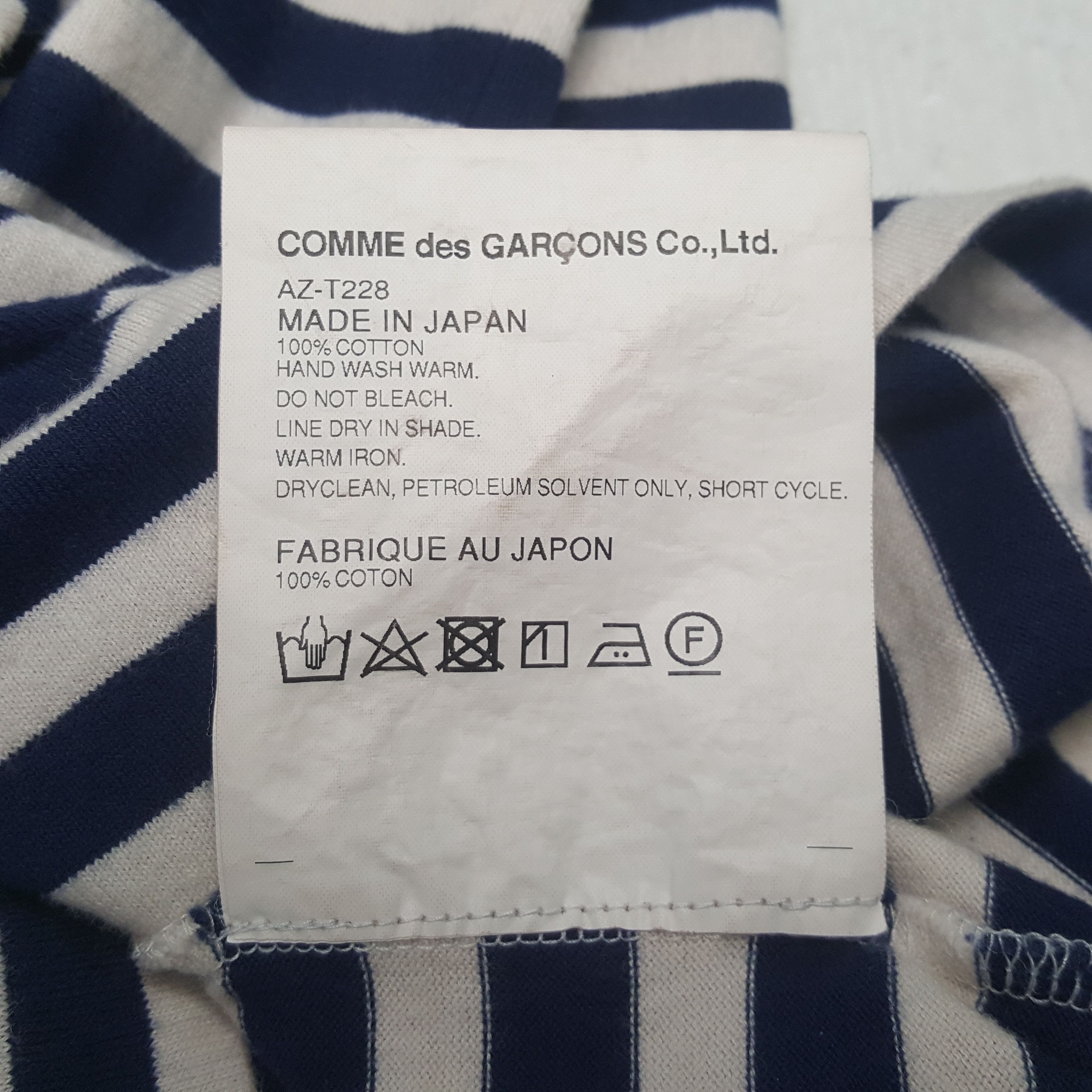 Comme des Garcons Play Comme Des Garcons Japanese Brand Tshirt C294N44 Size US M / EU 48-50 / 2 - 8 Thumbnail