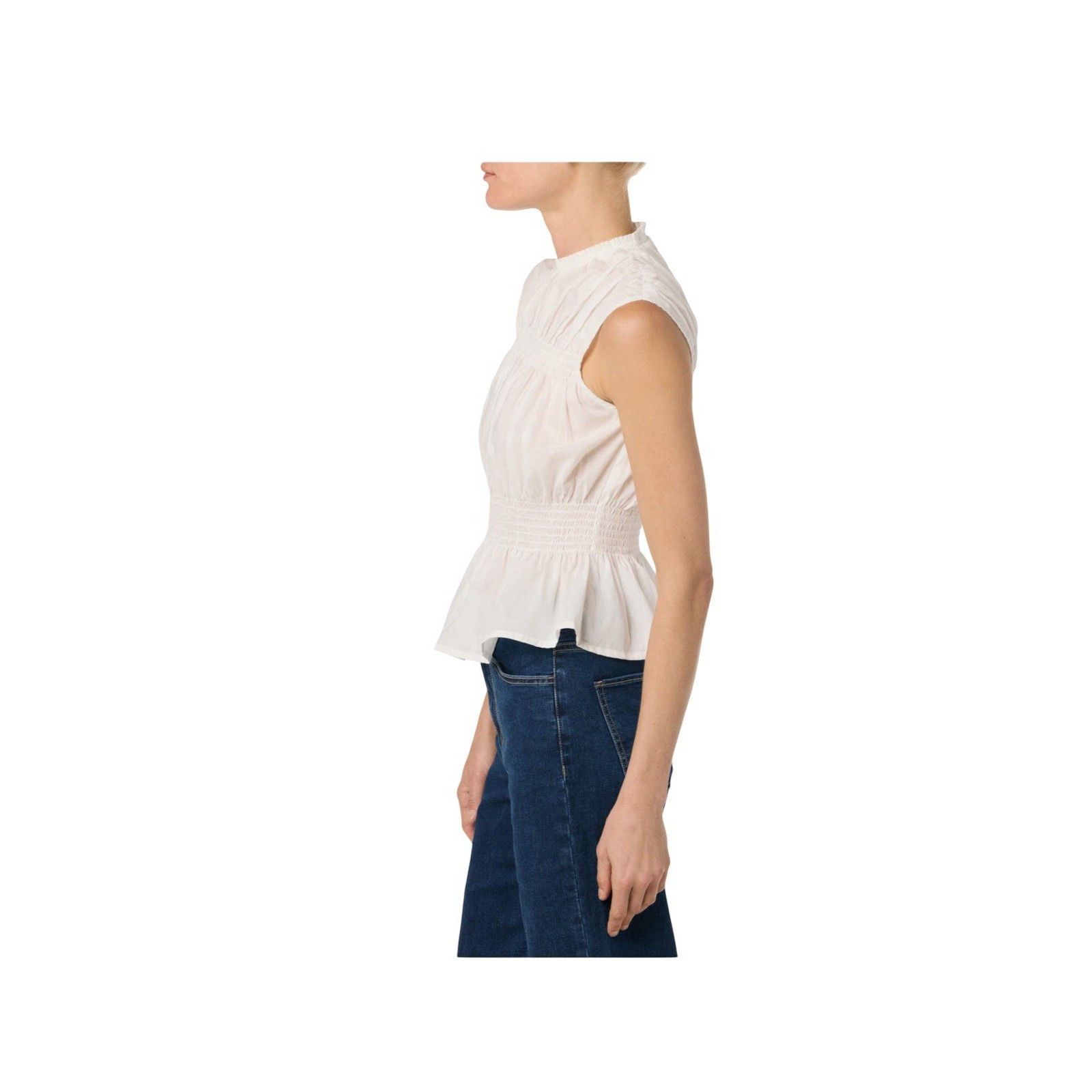 Other NWT JOE’s COTTON PLEPLUM SLEEVELESS TOP Size M / US 6-8 / IT 42-44 - 4 Thumbnail