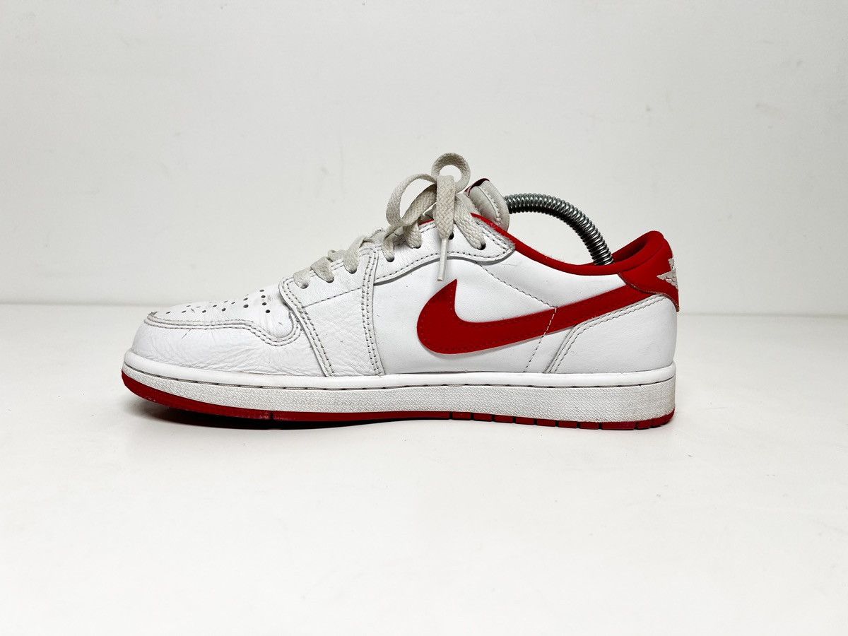 Jordan Brand × Nike Air Jordan 1 Low OG 'White/Red' Size US 8 / EU 41 - 2 Thumbnail
