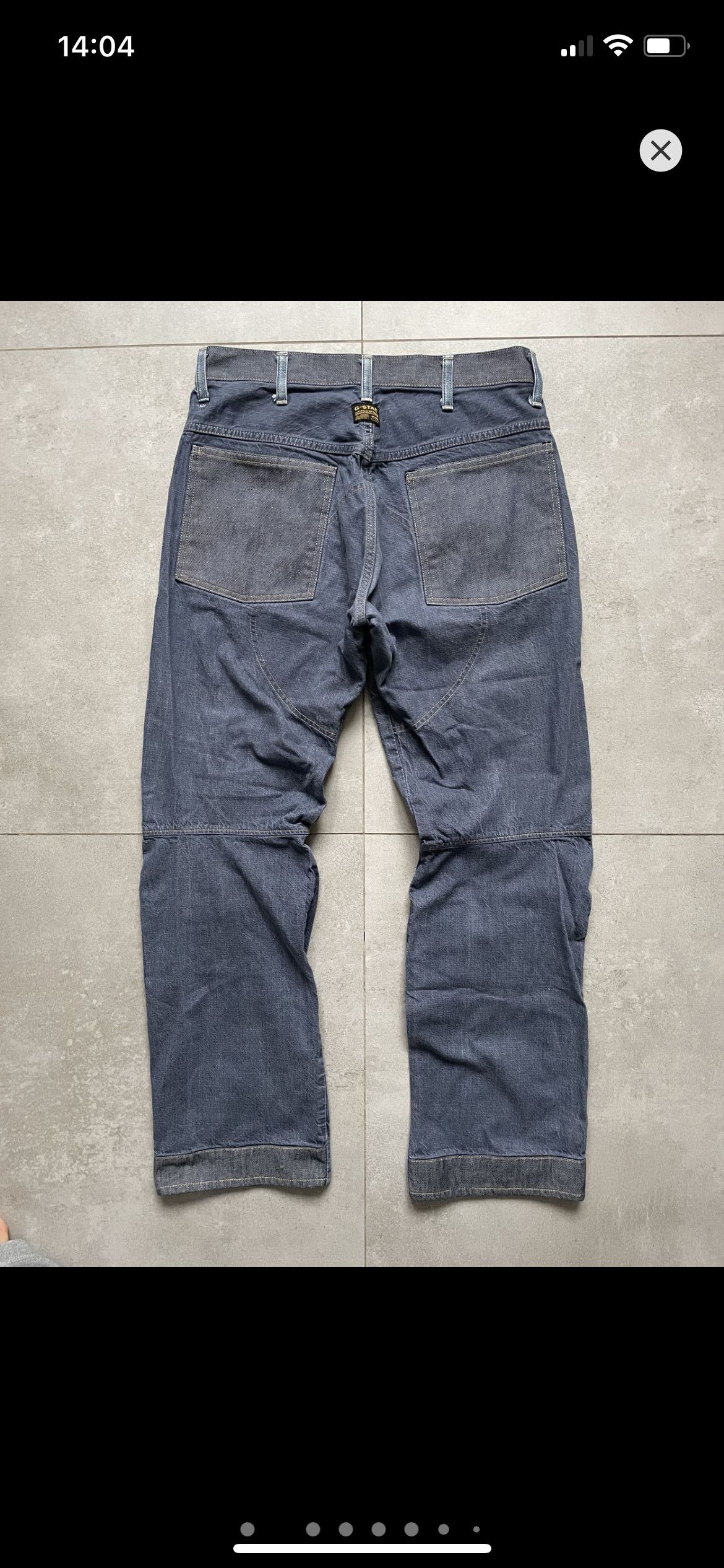 G-Star G-STAR GSTAR RAW DOUBLEKNEE PATCHWORK DENIM BAGGY PANTS Size US 33 - 2 Thumbnail