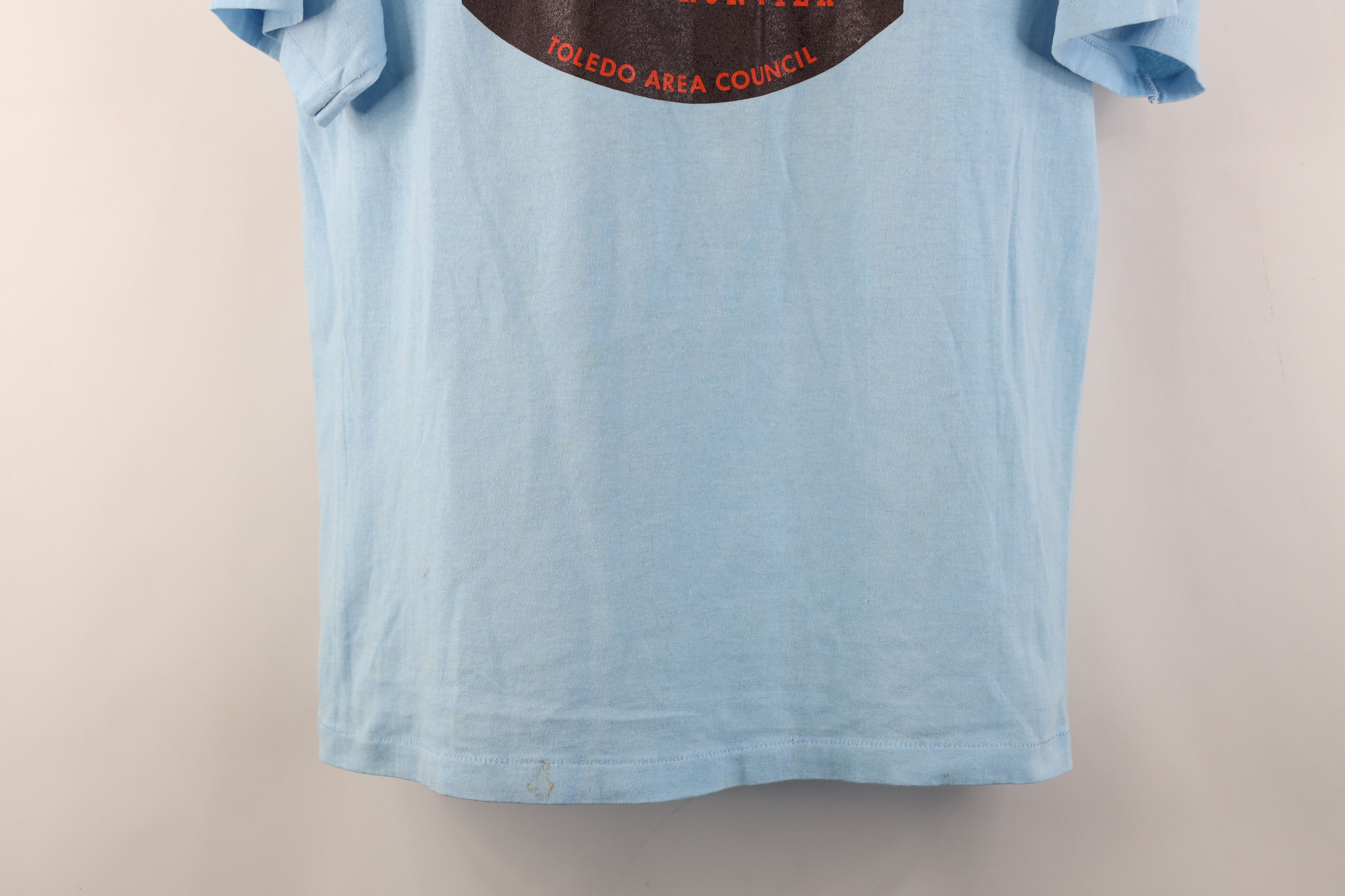 Vintage Vintage 80s of America Camp Frontier Toledo T-Shirt USA Size US L / EU 52-54 / 3 - 3 Thumbnail