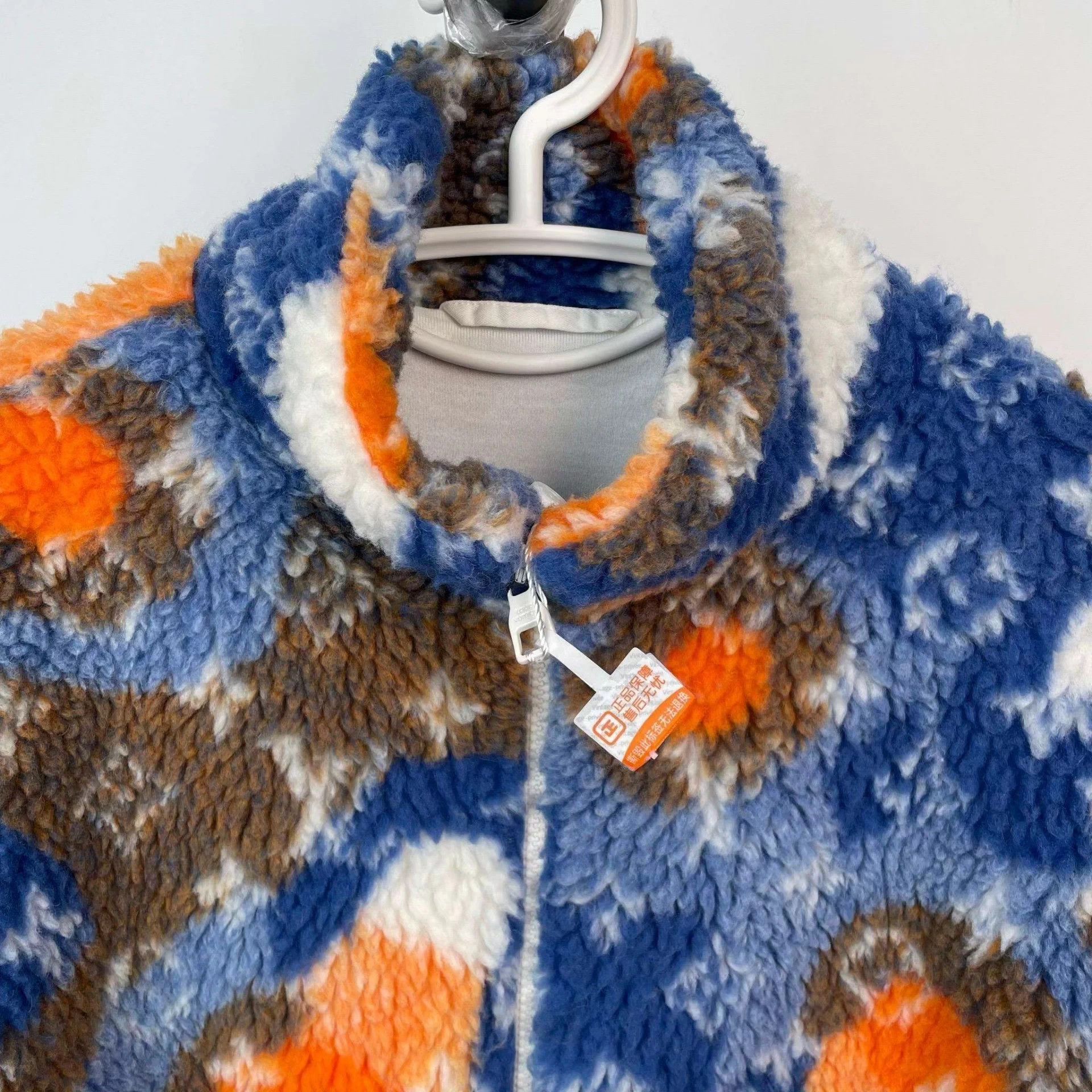 Louis Vuitton LV Plush Teddy Coat Multicolor All Over Print M 23 Size US M / EU 48-50 / 2 - 9 Thumbnail