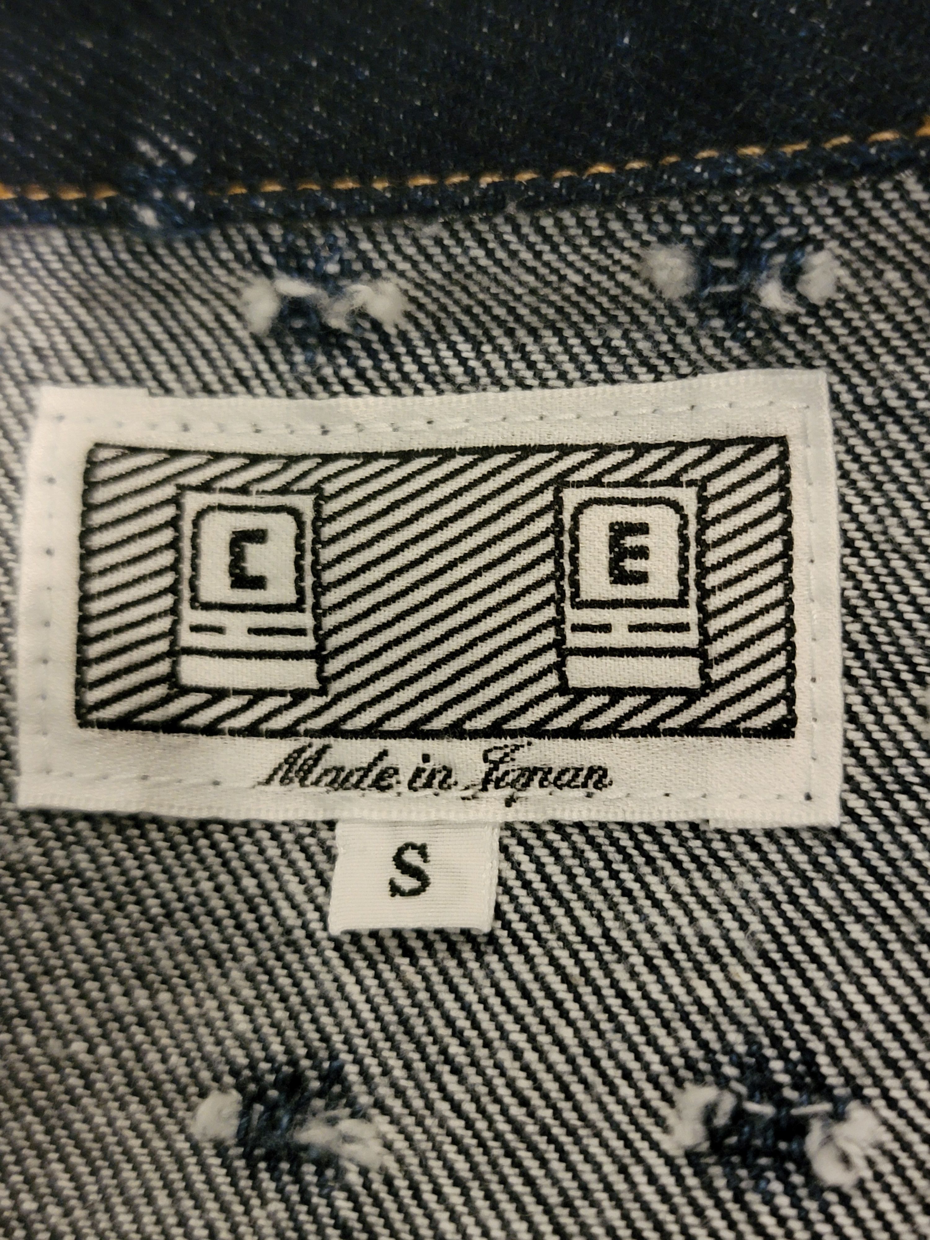 Cav Empt MAJ DAM Denim Short Zip Jacket Size US S / EU 44-46 / 1 - 8 Thumbnail