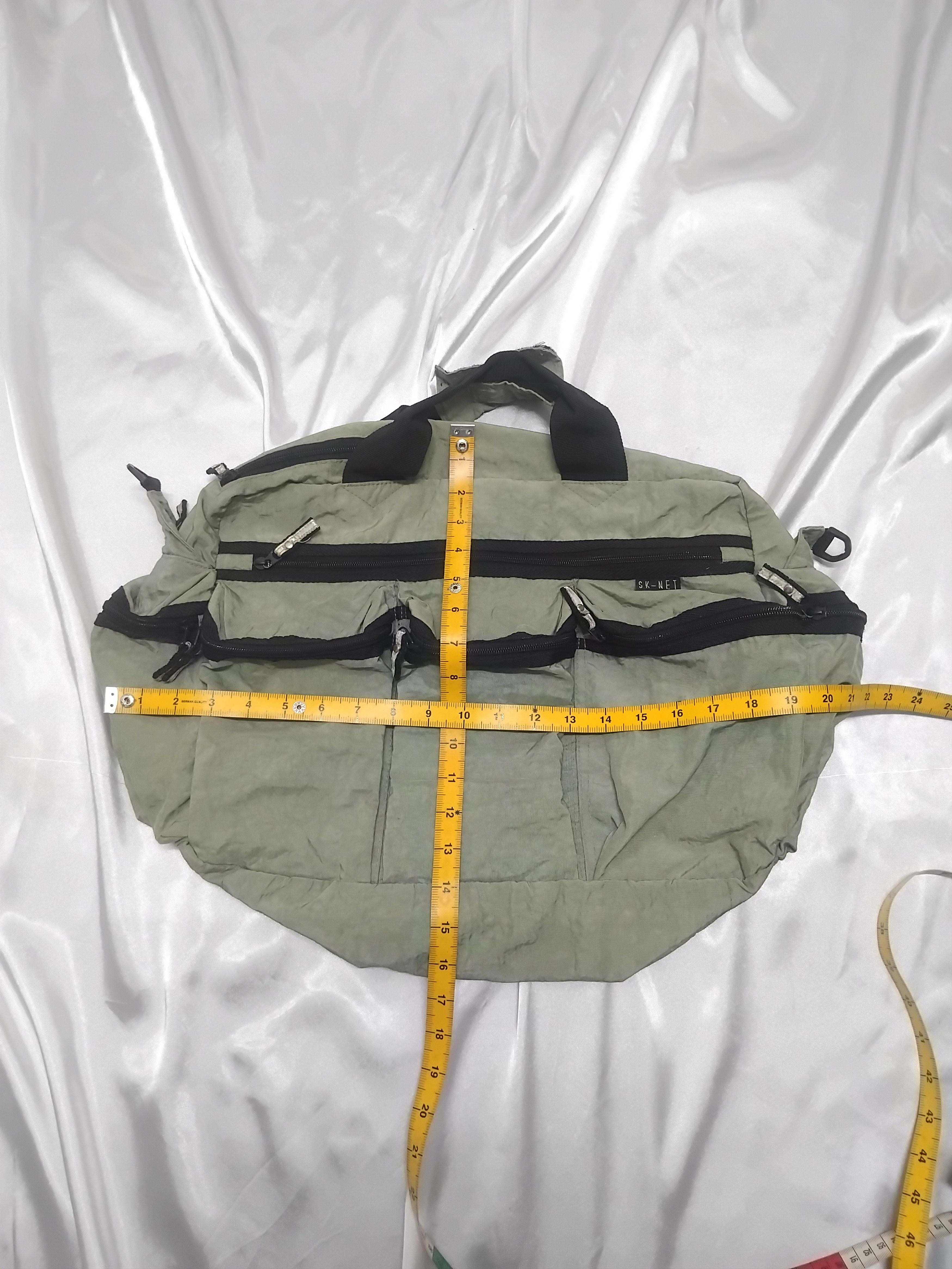 PPFM SK-NET Multipocket sage green colour Japanese bag Size ONE SIZE - 12 Thumbnail