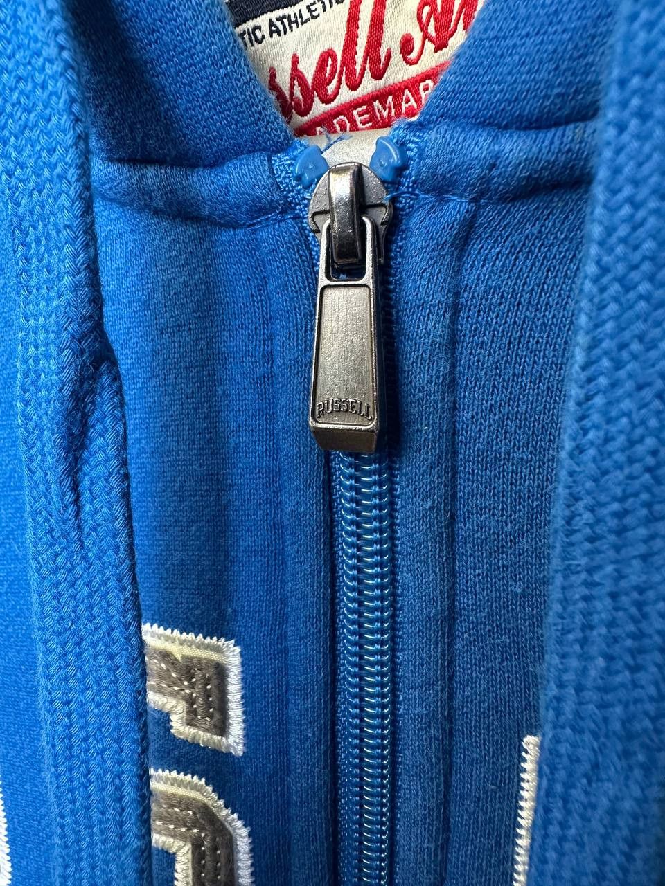 Russell Athletic Russell Athletic Full Zip Hoodie Vintage Sunfaded Rich USA Size US M / EU 48-50 / 2 - 13 Thumbnail