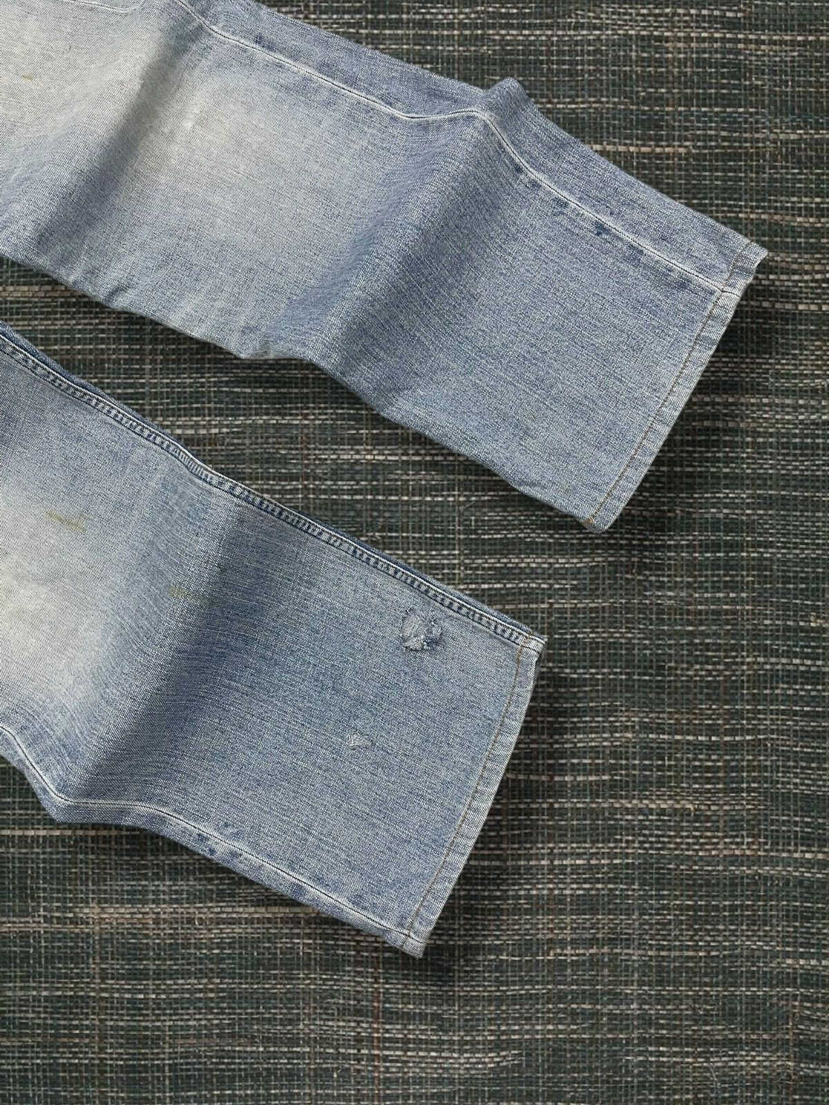 Levi's Vintage Clothing Vintage Original Designer Levis 503 Distressed Stain Denim Size US 32 / EU 48 - 5 Thumbnail