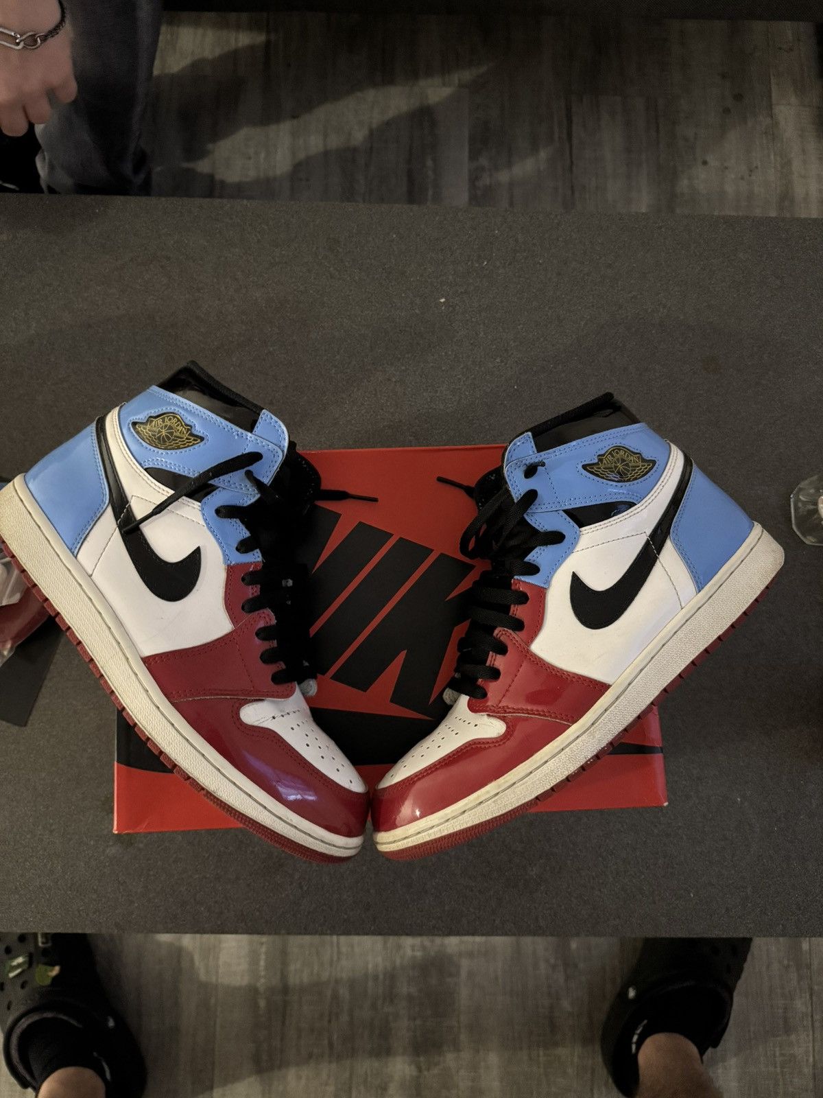 Jordan Brand × Nike Air Jordan 1 Retro High Og Fearless Size US 10 / EU 43 - 1 Thumbnail