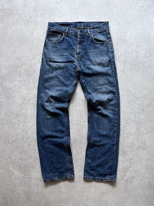 Vintage Vintage Y-3 Yohji Yamamoto Adidas Embroidery Jeans 32 Size US 32 / EU 48 - 3 Thumbnail