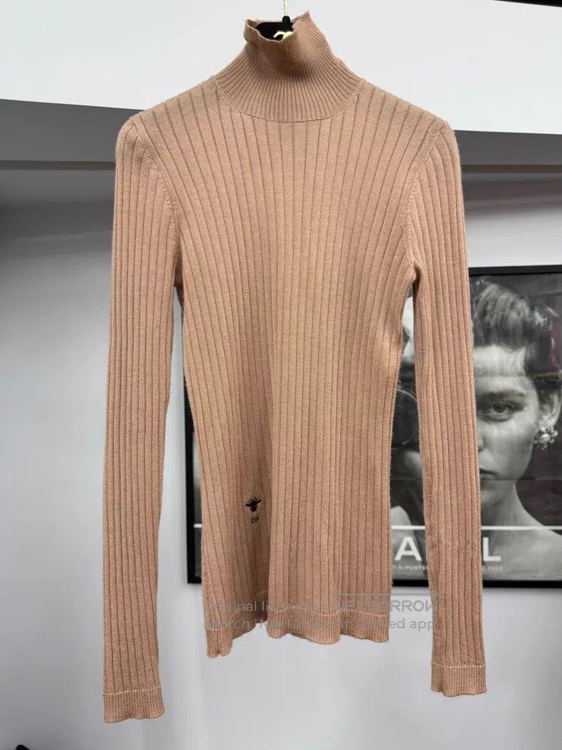 Dior Dior Knitted undershirt with long sleeves Size XS / US 0-2 / IT 36-38 - 1 Thumbnail