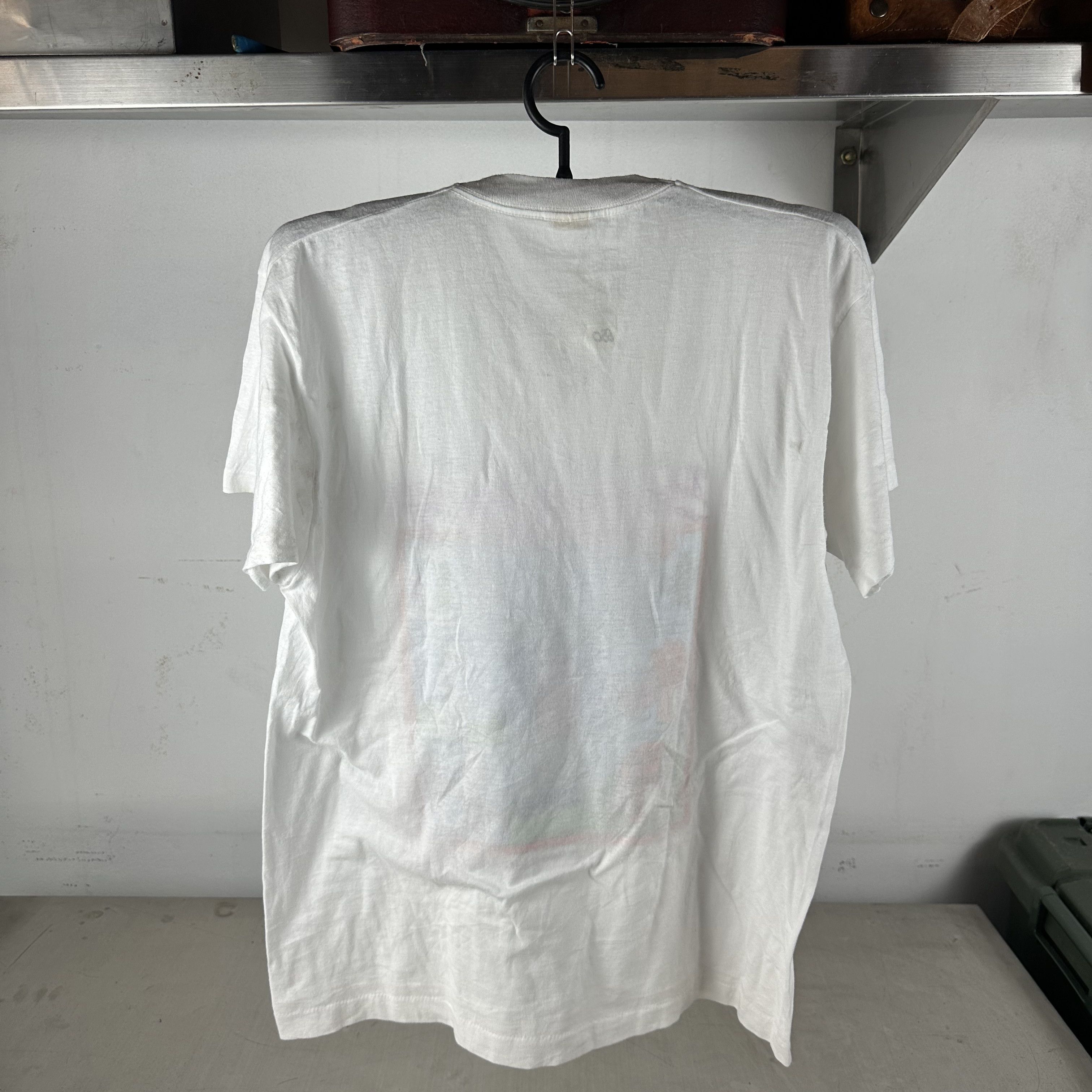 Vintage ​​​​80s KNBR 68 Bridge to Bridge San Francisco Art T-shirt Size US L / EU 52-54 / 3 - 9 Thumbnail