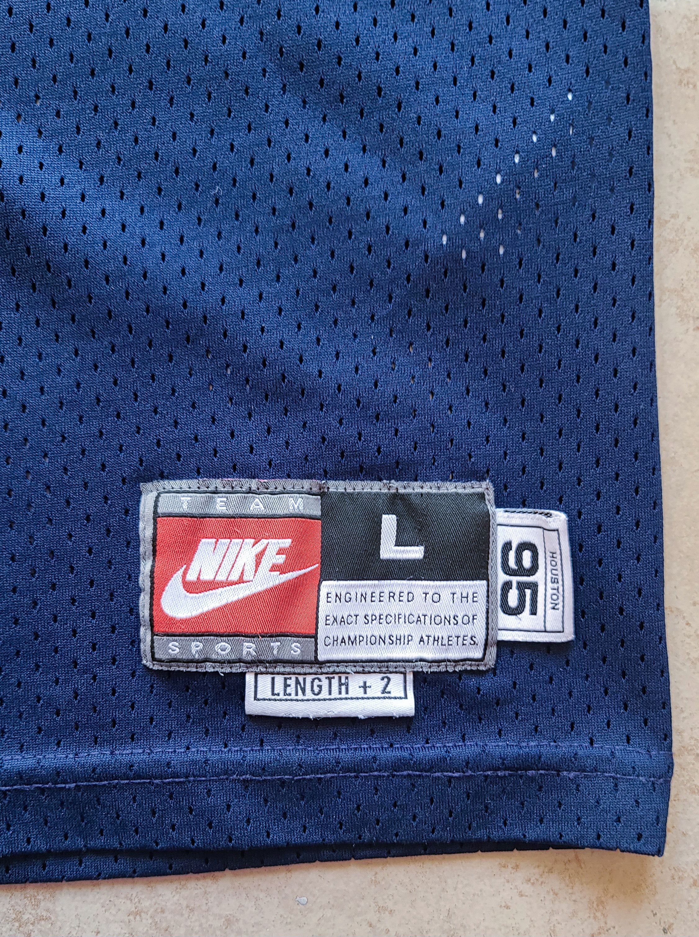 NBA Yao MING Houston Rockets 2000s NIKE Rewind L navy NBA vtg Size US L / EU 52-54 / 3 - 6 Thumbnail
