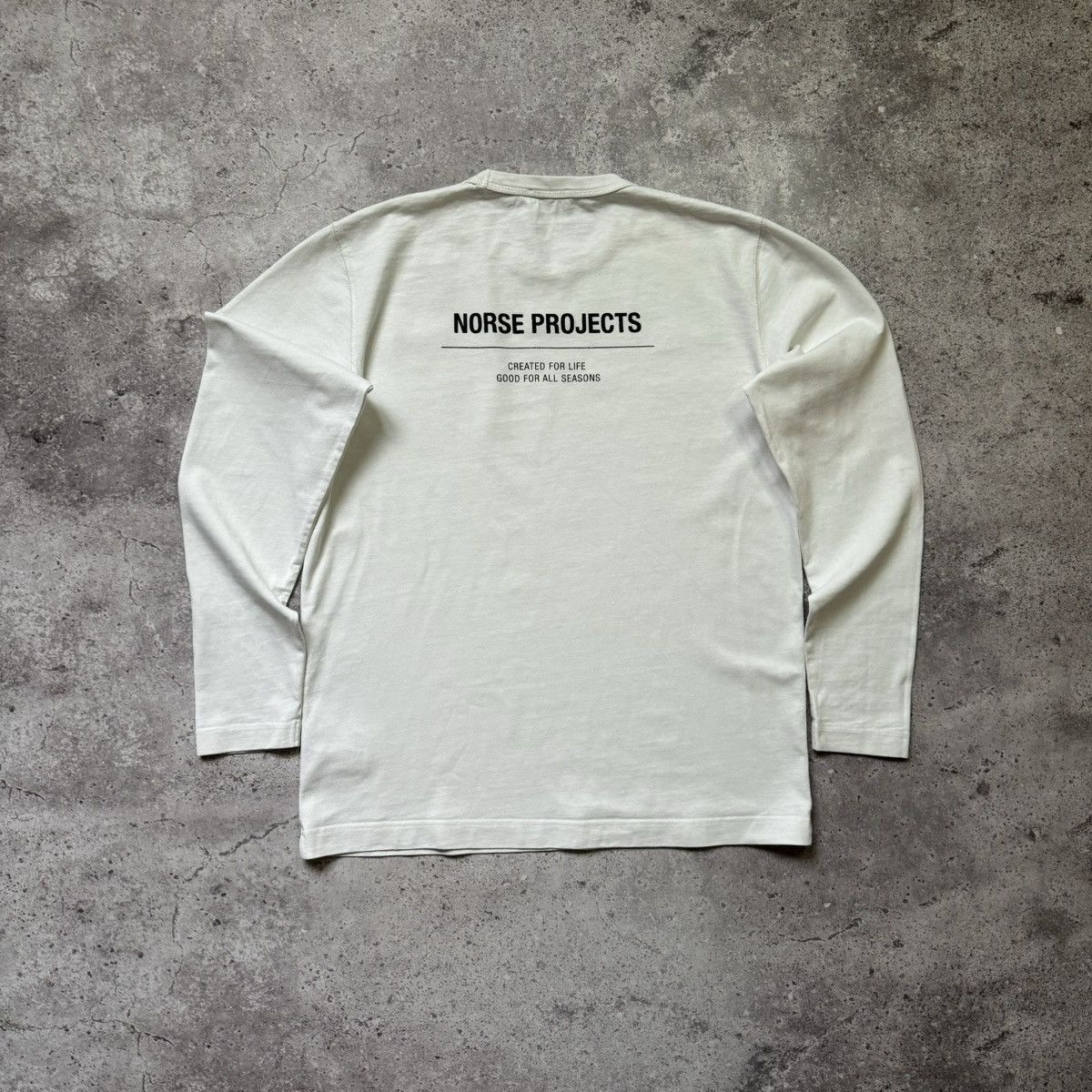 Norse Projects NORSE PROJECTS LONG SLEEVE holger tab big logo Size US M / EU 48-50 / 2 - 1 Thumbnail