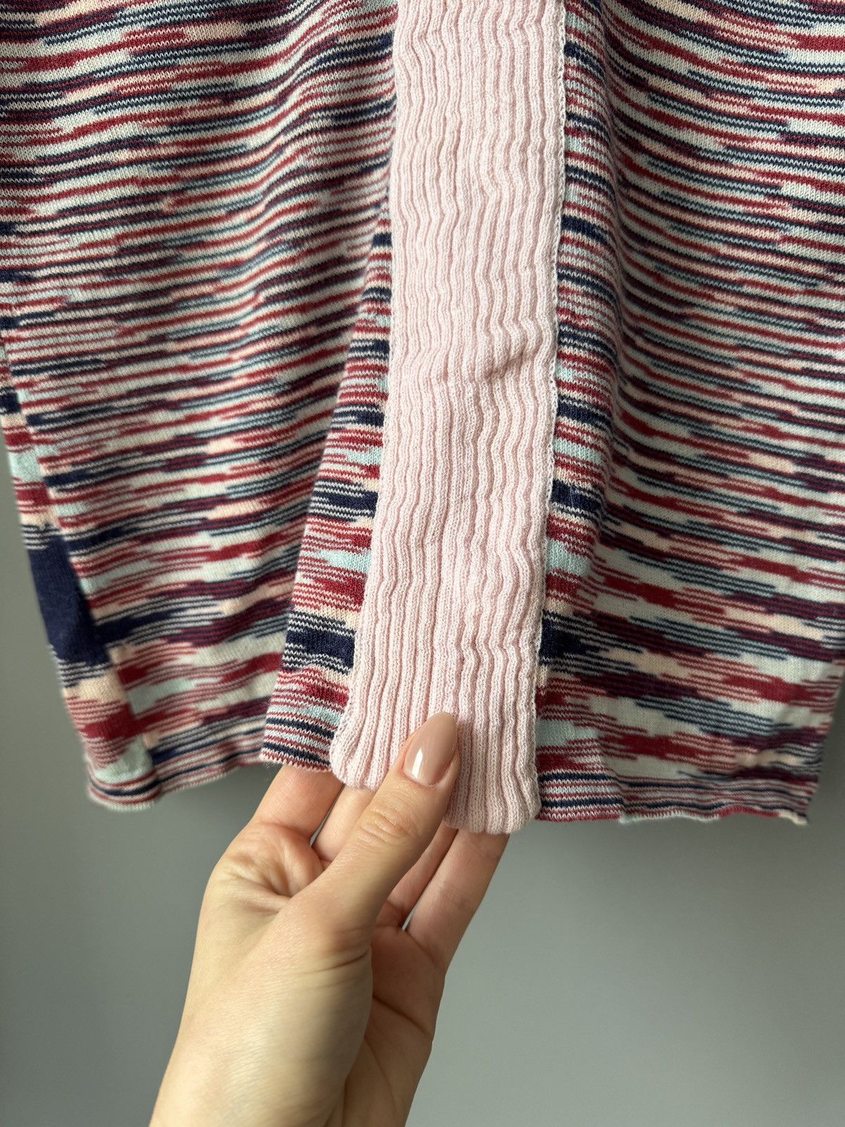 Designer × Missoni Vintage Women’s Missoni Striped Sweater Tank Top Size M / US 6-8 / IT 42-44 - 3 Thumbnail