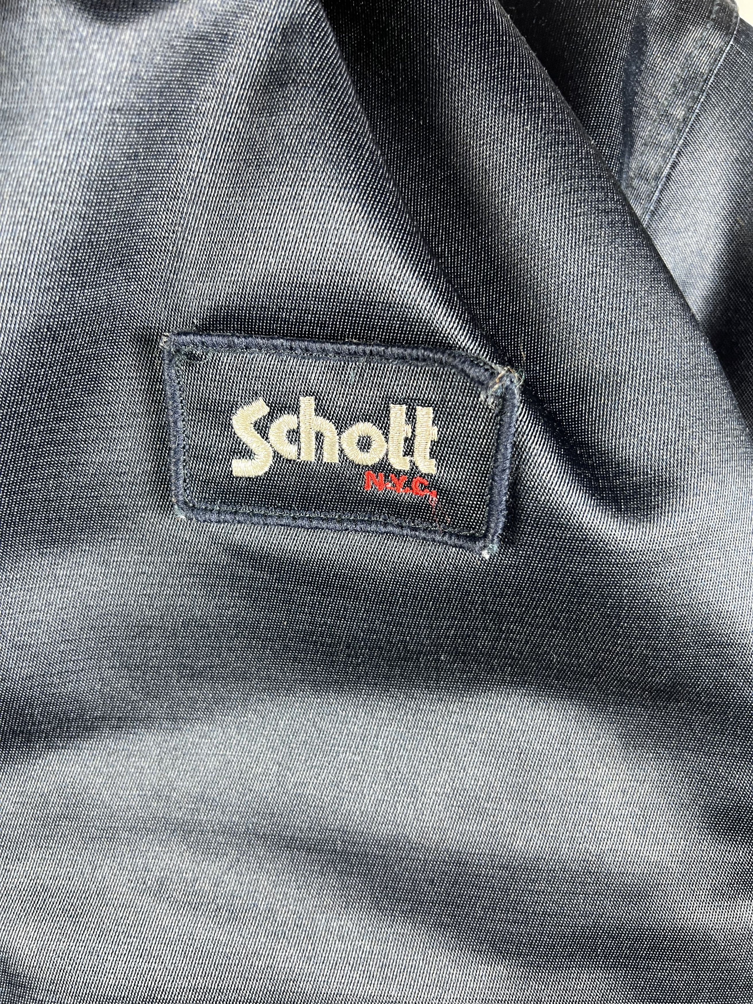 Schott × Vintage Schott Bomber Jacket Made in USA L Size US L / EU 52-54 / 3 - 2 Thumbnail