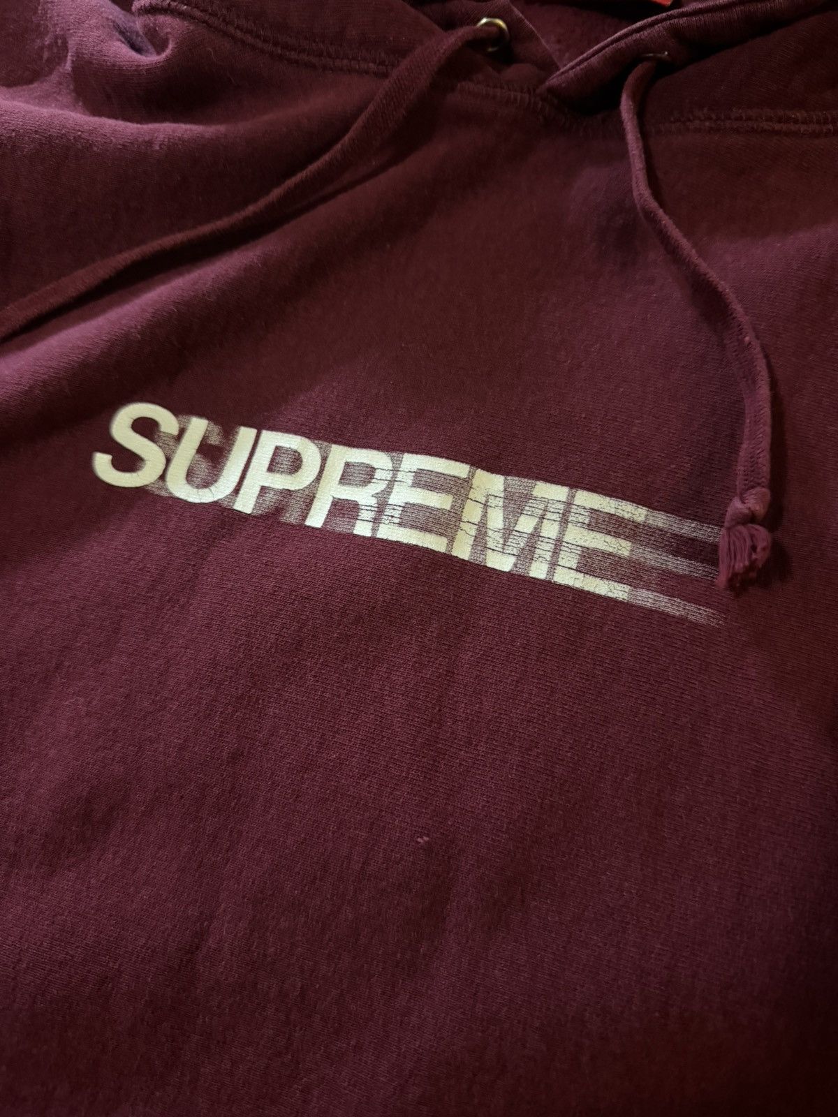 Supreme Supreme motion logo hoodie (2023) | Grailed