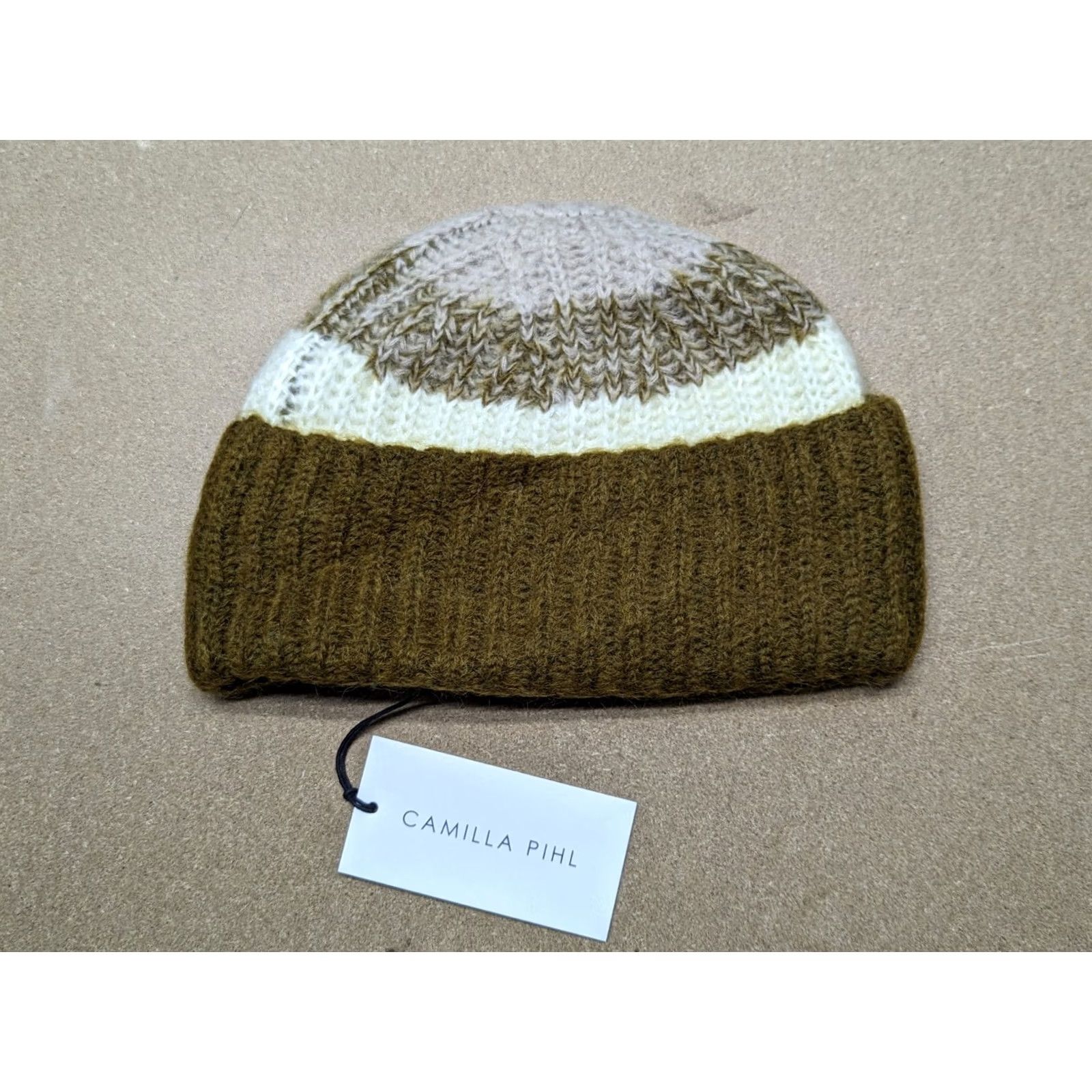 CAMILLA Camilla Pihl Womens Beanie Hat One Alpaca Cuffed Soft Lofoten Knit Ladies Size ONE SIZE - 2 Thumbnail