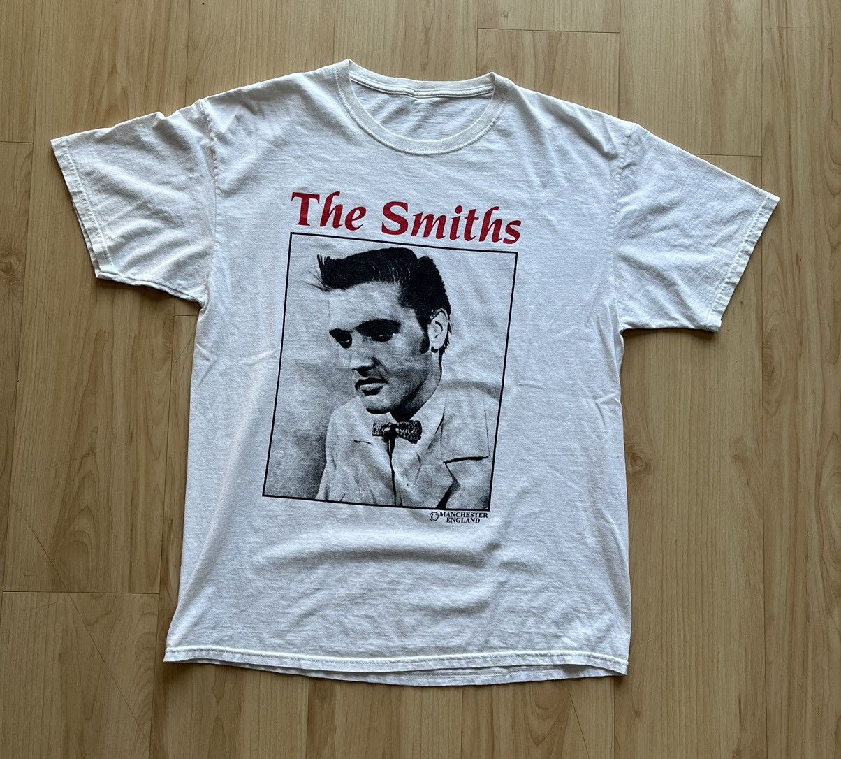 Vintage Early 2000s The Smiths Morrissey Elvis Band T Shirt - Main Image