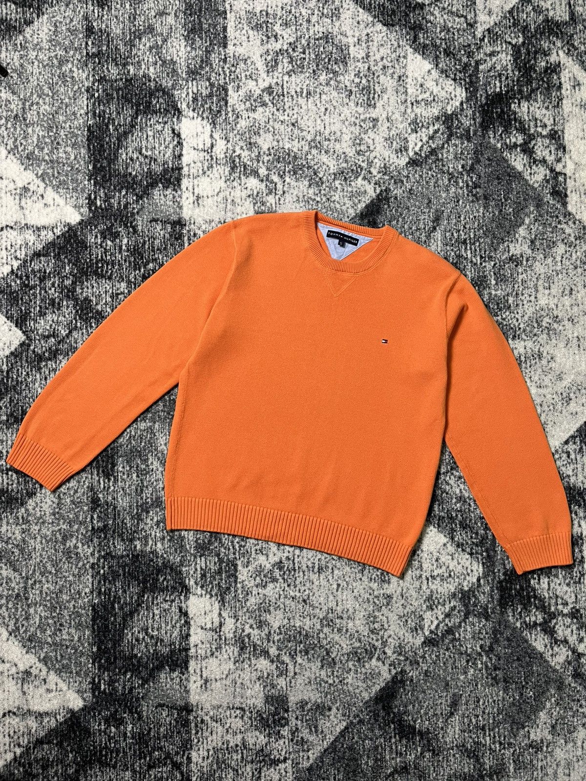 Tommy Hilfiger × Vintage Vintage Tommy Hilfiger Knitted Sweater Classic Size US XL / EU 56 / 4 - 1 Thumbnail