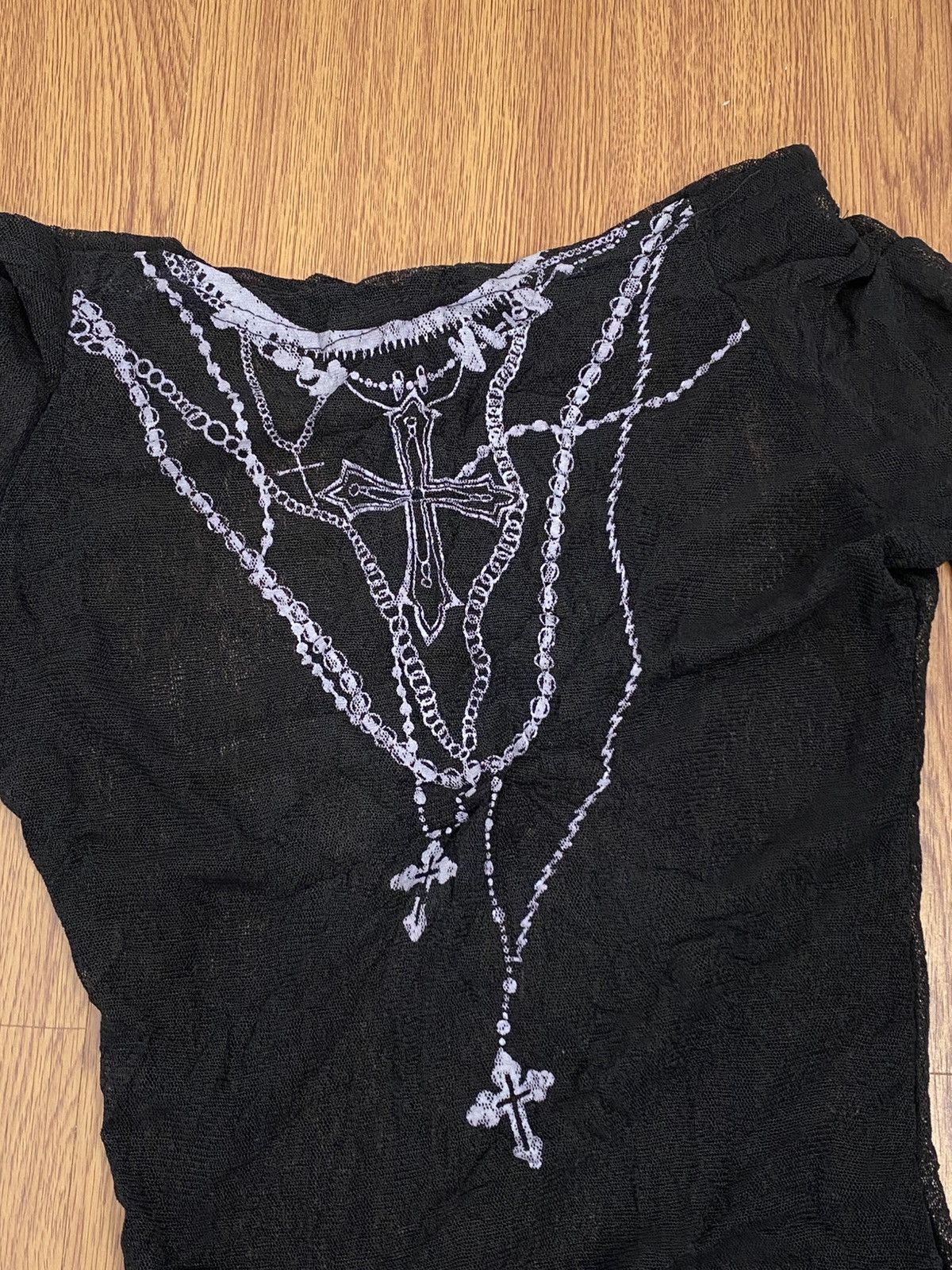 If Six Was Nine Gothic necklace transparent t-shirt Size M / US 6-8 / IT 42-44 - 2 Thumbnail