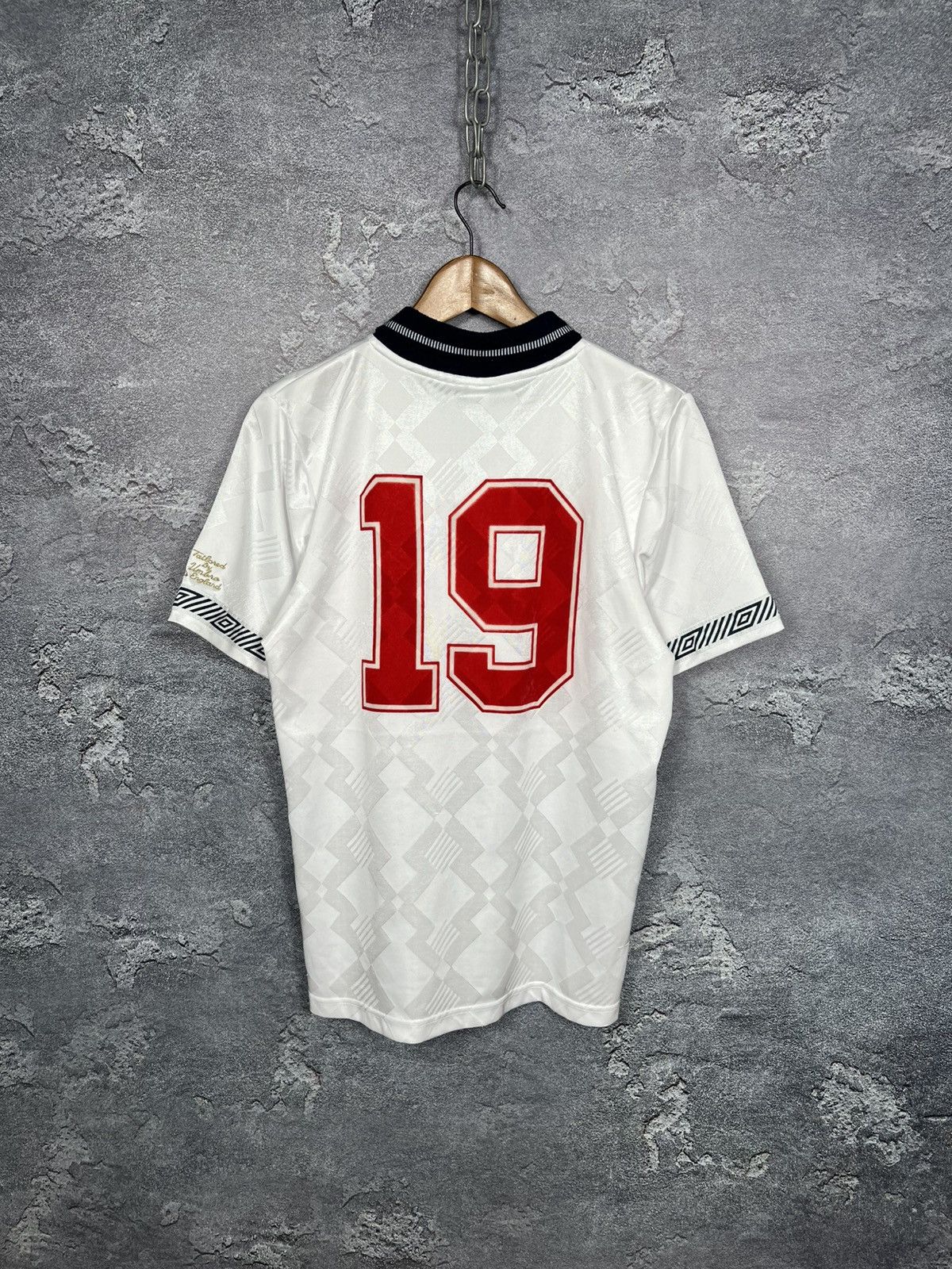 Umbro Vintage 1990 England Umbro Reproduction Jersey Size S Size US S / EU 44-46 / 1 - 2 Thumbnail