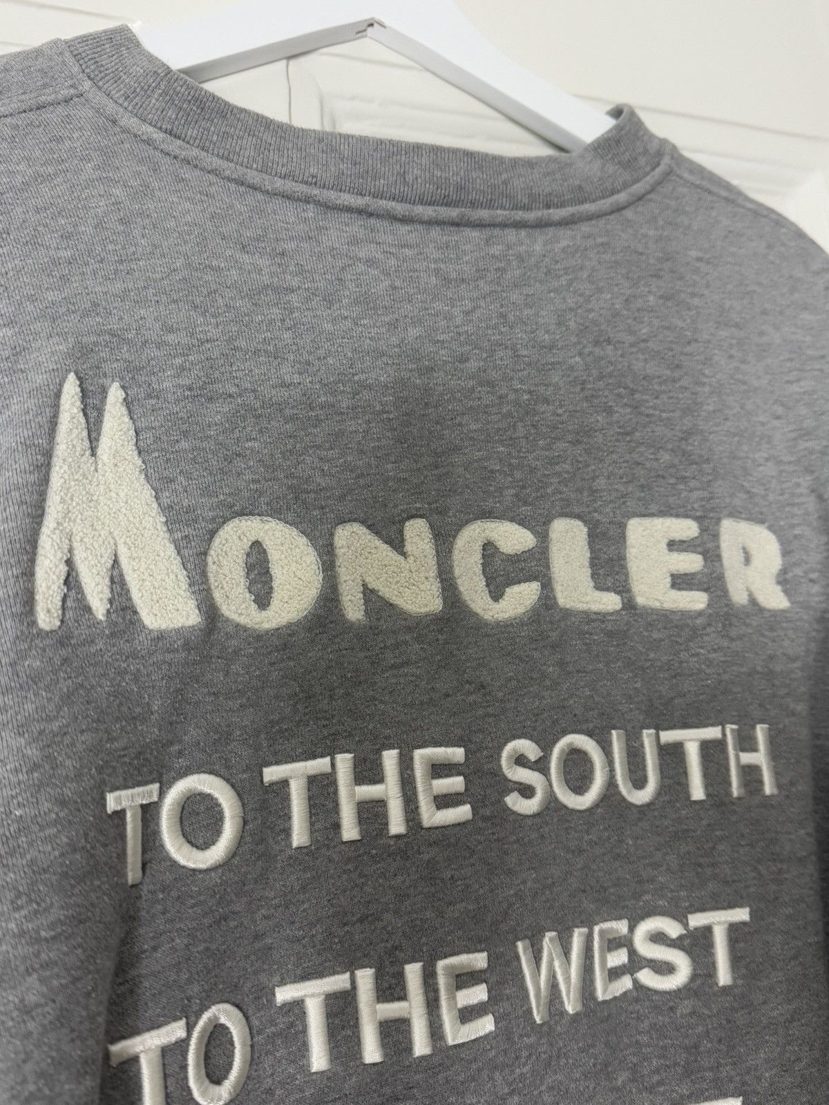 Moncler Moncler x Fragment Hiroshi Fujiwara Sweater – Grey – Rare Size US S / EU 44-46 / 1 - 2 Thumbnail