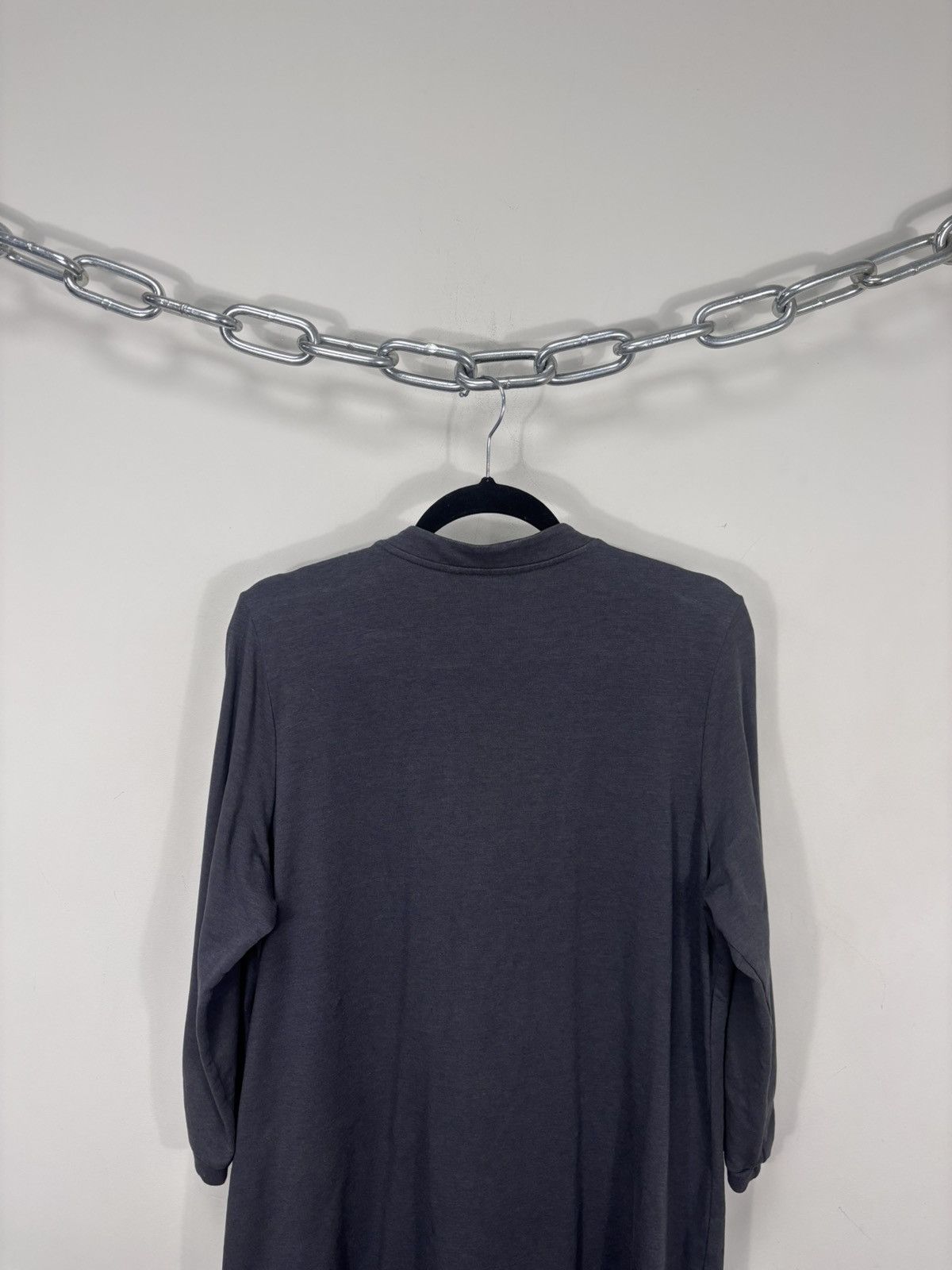 Marimekko Marimekko Women’s Grey Cotton Blend Long Cardigan Dress Size XL / US 12-14 / IT 48-50 - 18 Thumbnail