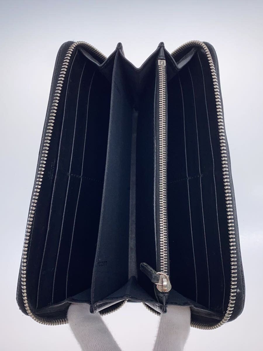 Fendi Fendi Leather Studs Long Wallet Black Size ONE SIZE - 4 Thumbnail