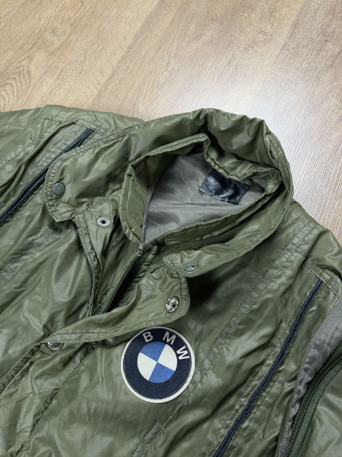 BMW ➕vintage 80s bmw mechanic worker jacket racing moto style Size US M / EU 48-50 / 2 - 3 Thumbnail