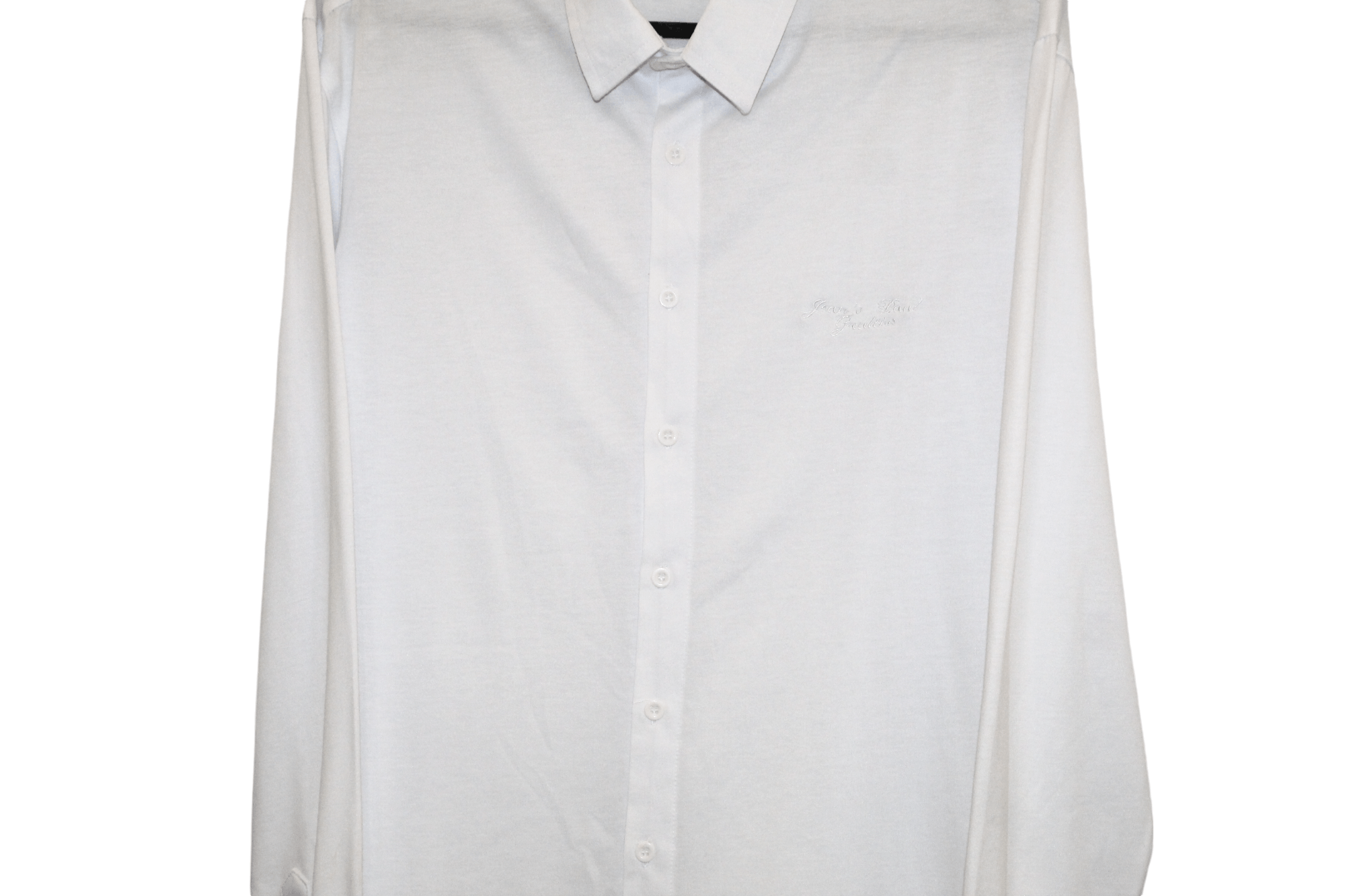 Jean Paul Gaultier Jean Paul Gaultier Signatured Slim Fit Cotton Jersey Shirt Size US L / EU 52-54 / 3 - 4 Thumbnail