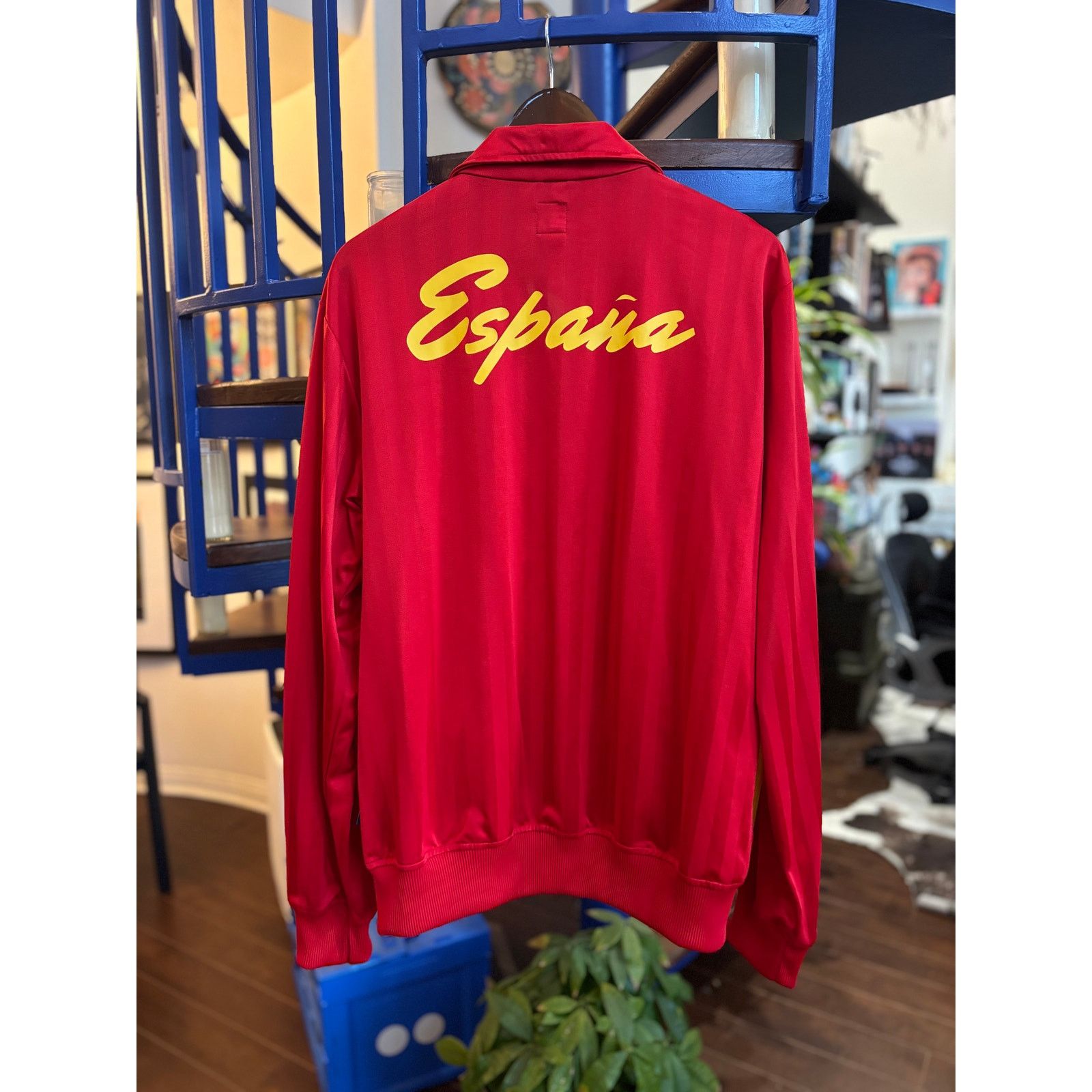 Adidas Adidas España Red Track Jacket Size M (1978 Collection) Size US M / EU 48-50 / 2 - 3 Thumbnail