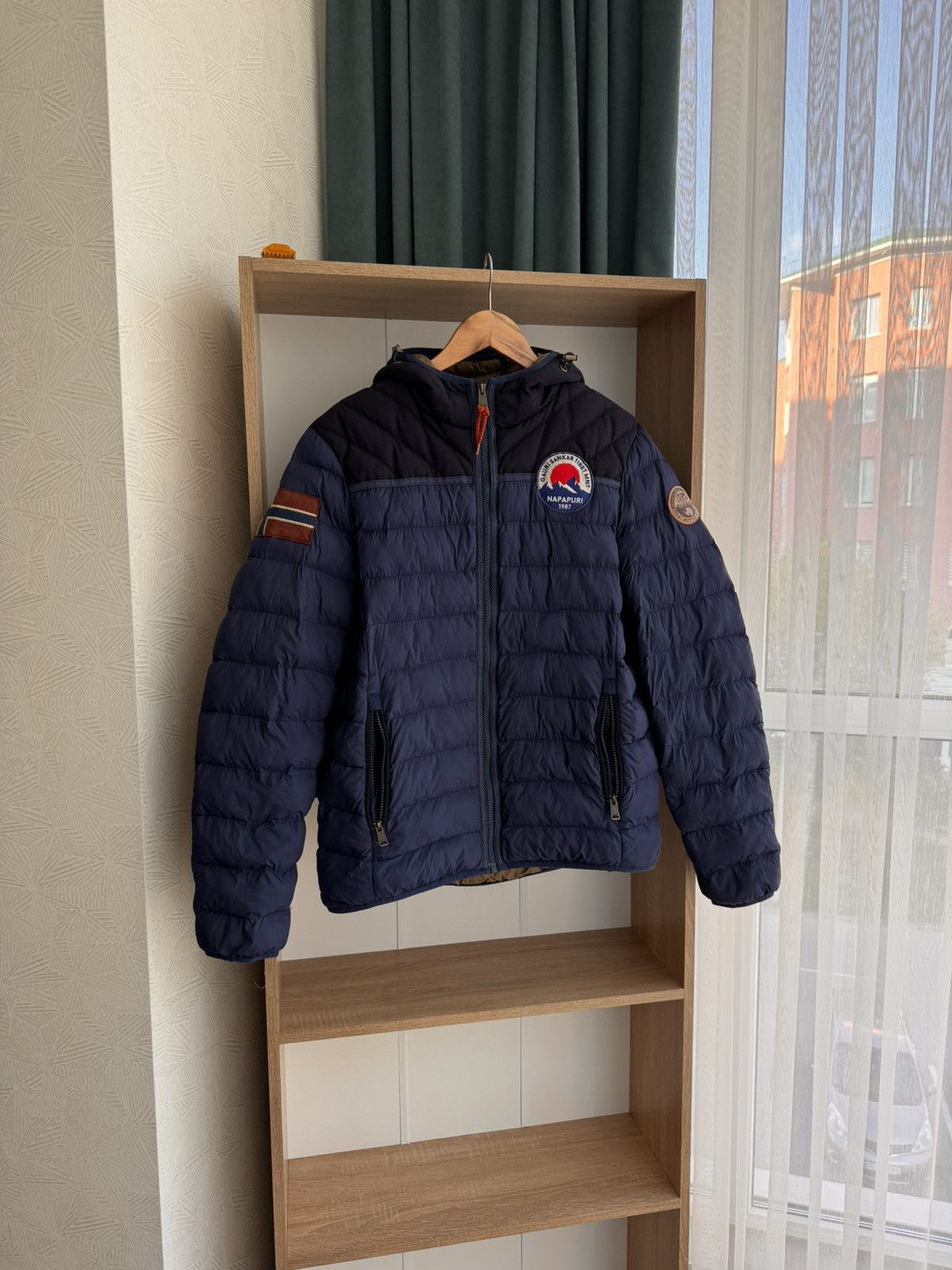 Napapijri Outdoor Life Vintage Rare Napapijiri Articage Mountain Outdoor MicroPuffer Jacket Grailed