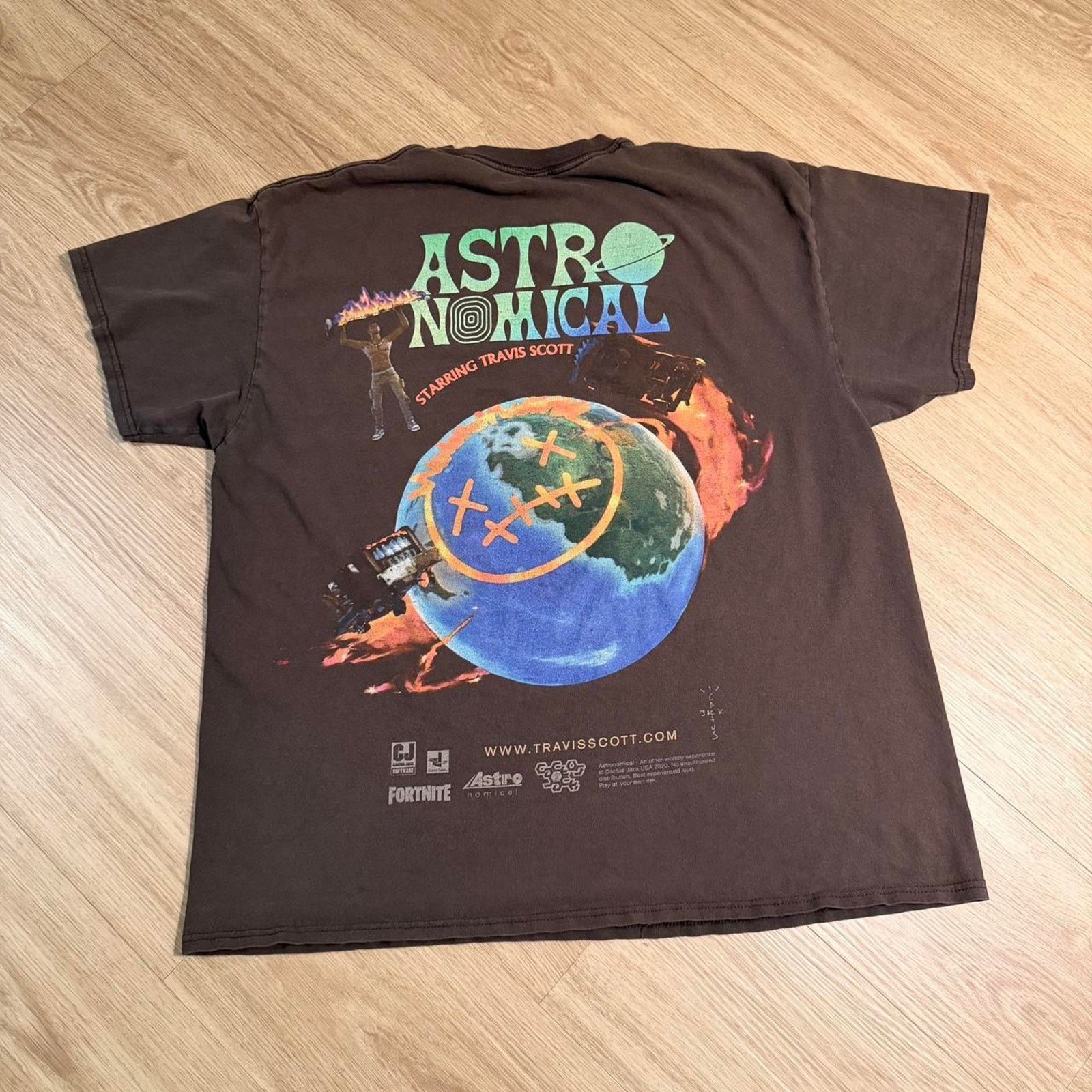 Travis Scott Travis scott astroworld tour t shirt Size US XL / EU 56 / 4 - 1 Thumbnail
