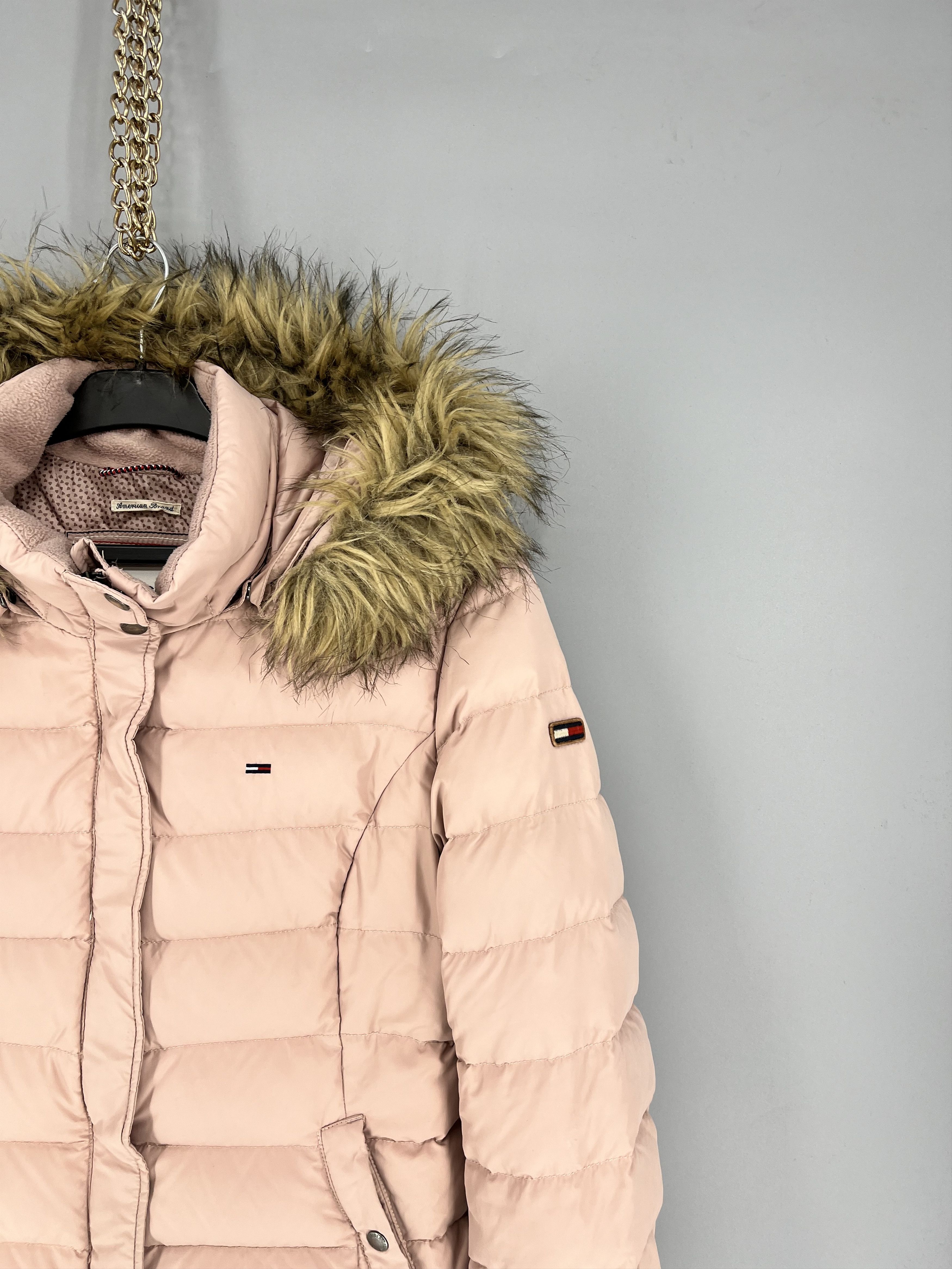 Tommy Hilfiger Coat Tommy Hilfiger Casual Puffer Jacket With Zip Hoodie Y2k Size M / US 6-8 / IT 42-44 - 5 Thumbnail