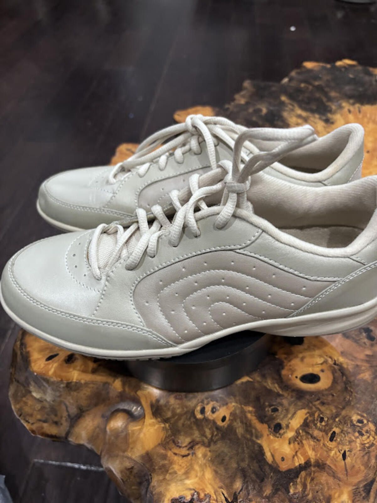 Unknown London Light Beige Casual Sneakers Size 9.5 us Size US 7.5 / IT 37.5 - 4 Thumbnail