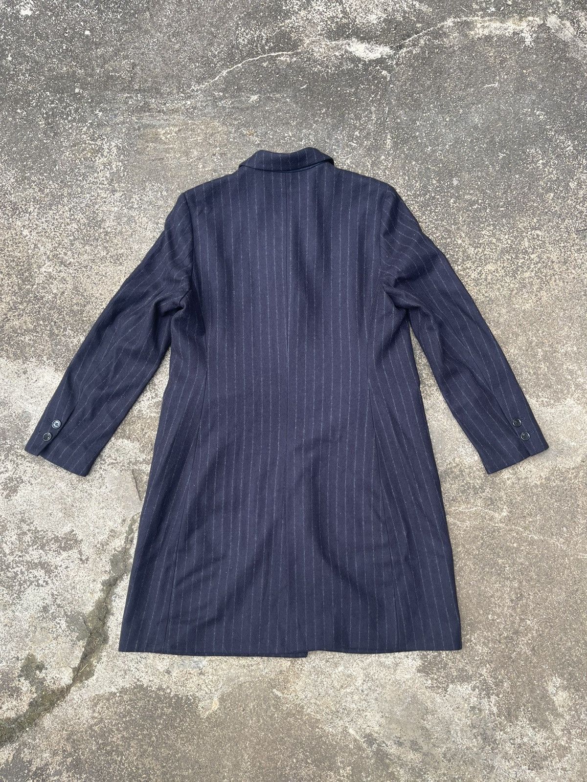 Uniqlo Ines de la Fressange x Uniqlo Pinstripe Coat - XL Size XL / US 12-14 / IT 48-50 - 6 Thumbnail