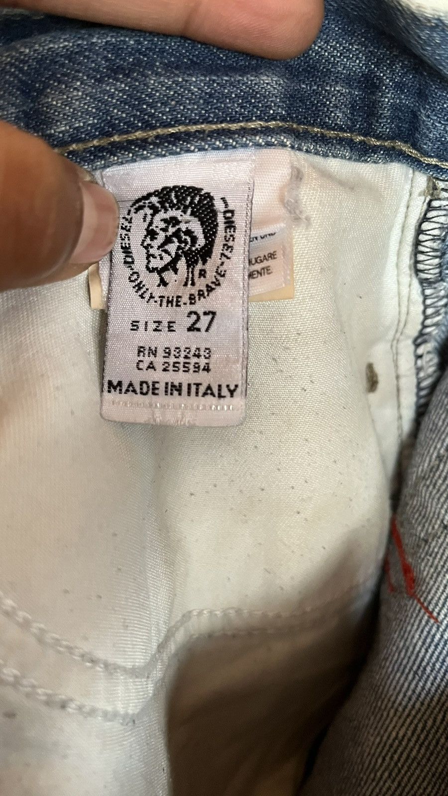 Diesel × Vintage Flared Jeans Size 27" / US 4 / IT 40 - 8 Thumbnail