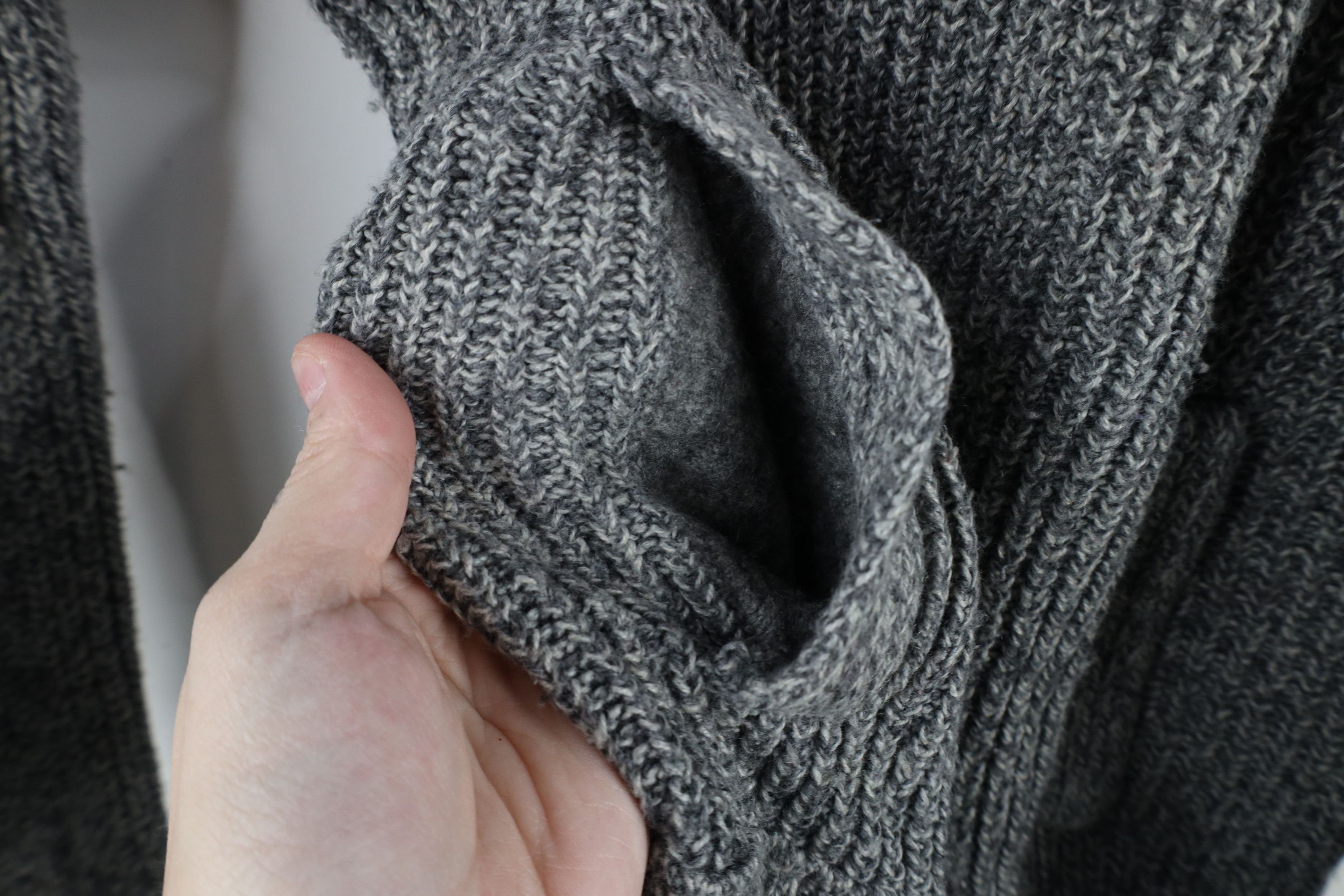 Abercrombie & Fitch Vintage Y2K Abercrombie & Fitch Ribbed Knit Hoodie Sweater Size S / US 4 / IT 40 - 9 Thumbnail