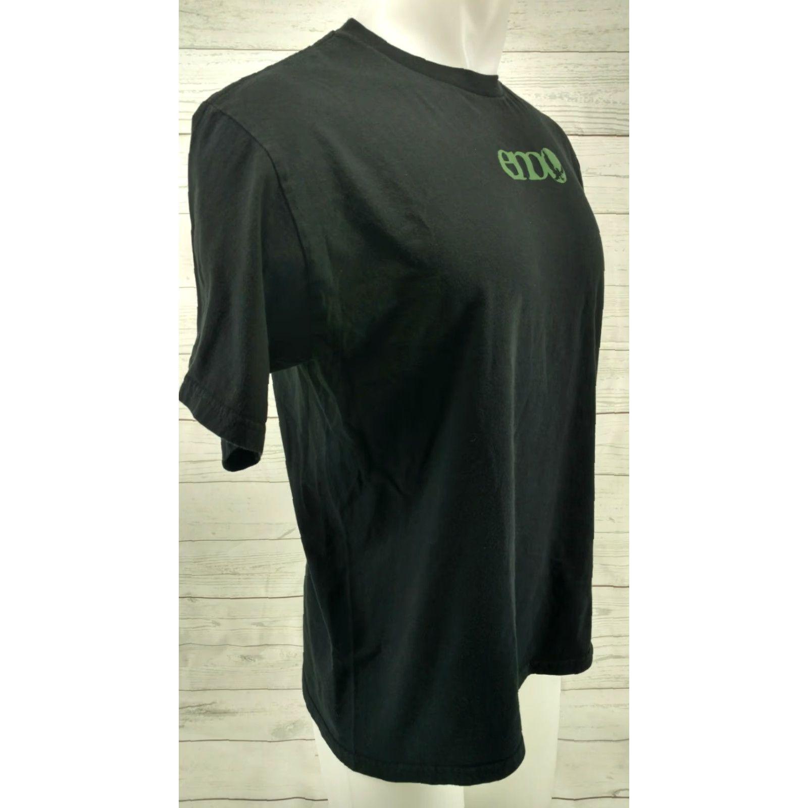 Gildan Gildan T-Shirt Mens ENO Hammock Black 2-Sided Graphic Regular Fit Crew Neck Short Sleeve Medium/Adult Mens Black Graphic Print Logo 2-Sided Preowned Size US M / EU 48-50 / 2 - 5 Thumbnail