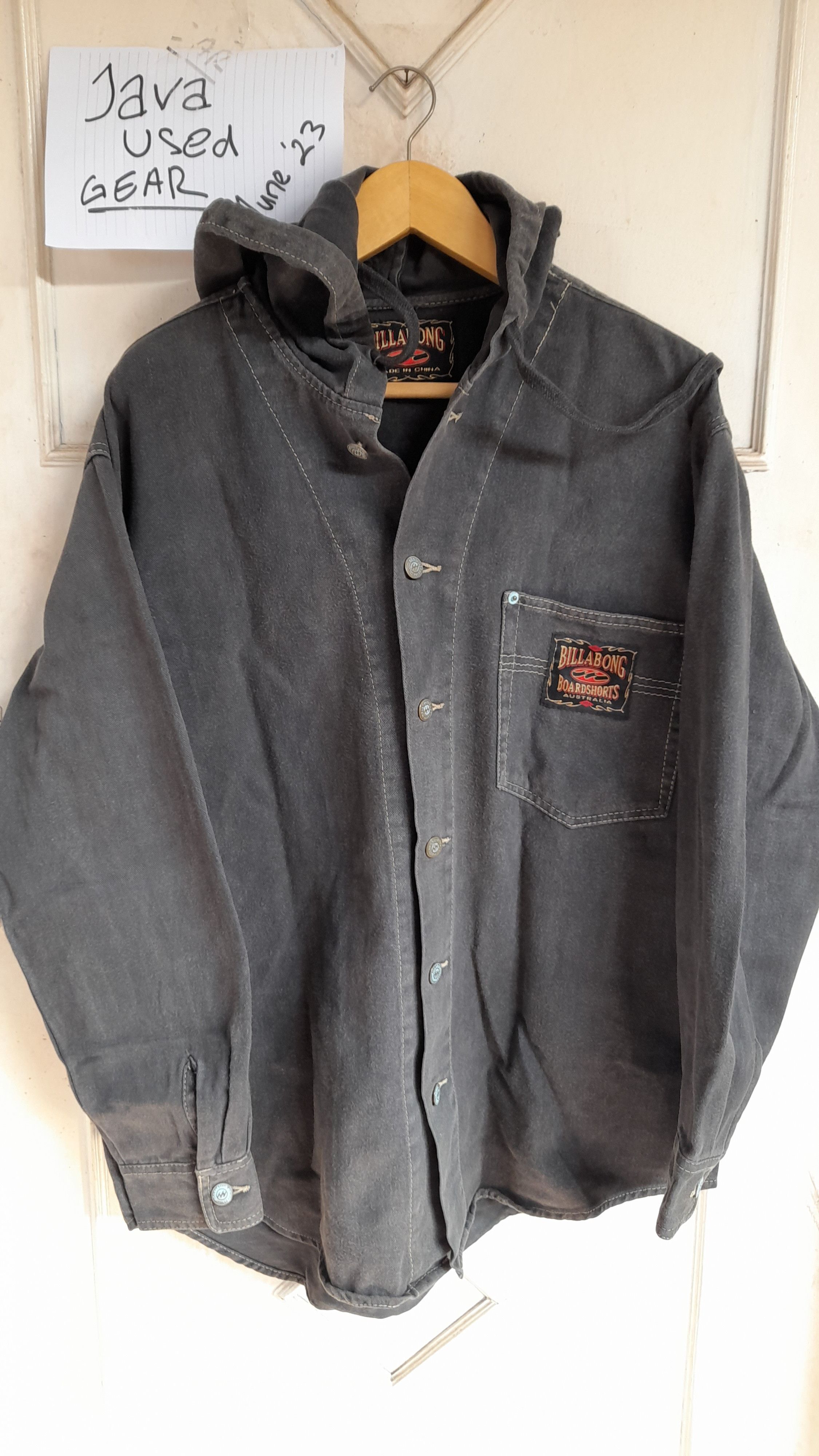 Billabong × Vintage Rare Vintage Billabong Denim Jacket Size US XL / EU 56 / 4 - 1 Thumbnail